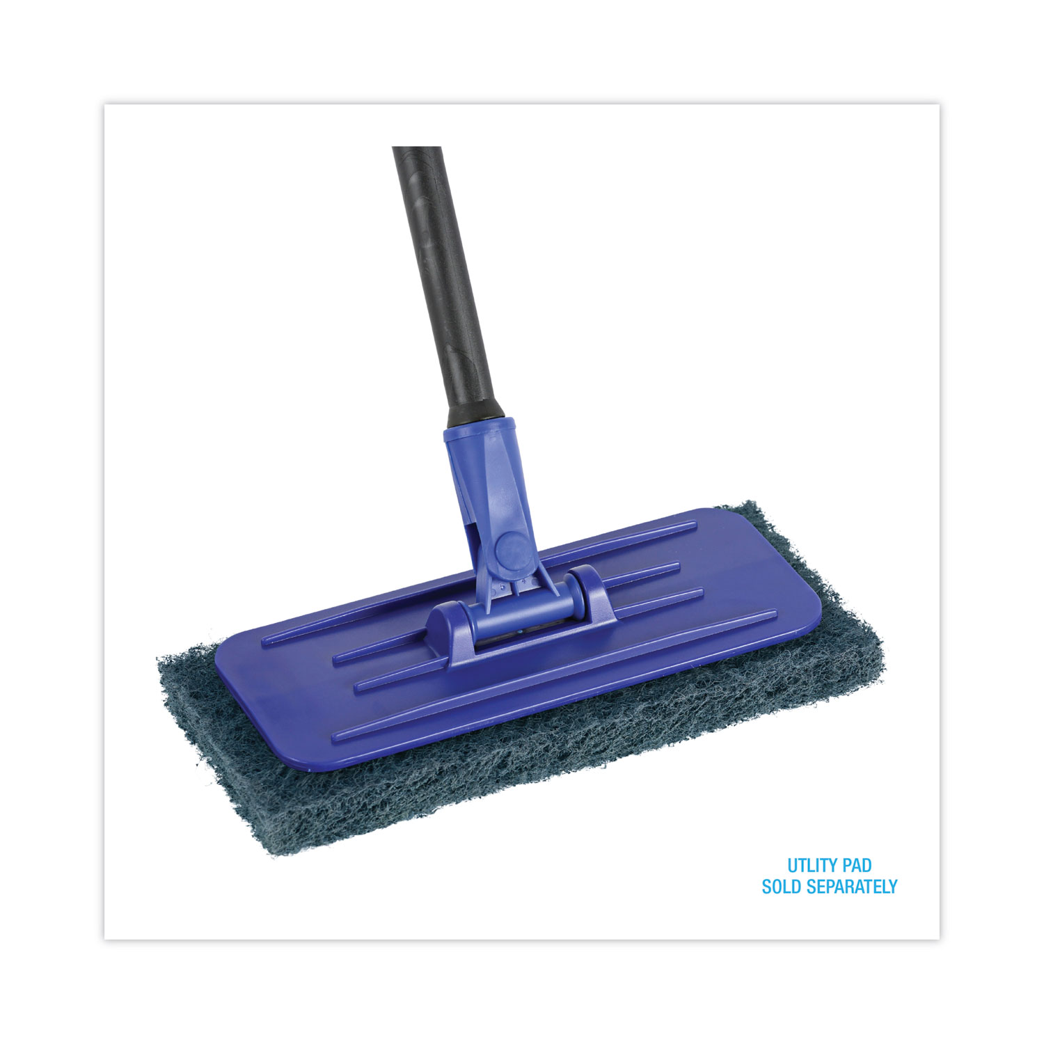 Swivel Pad Holder, Plastic, Blue, 4 x 9 superiorsanitary