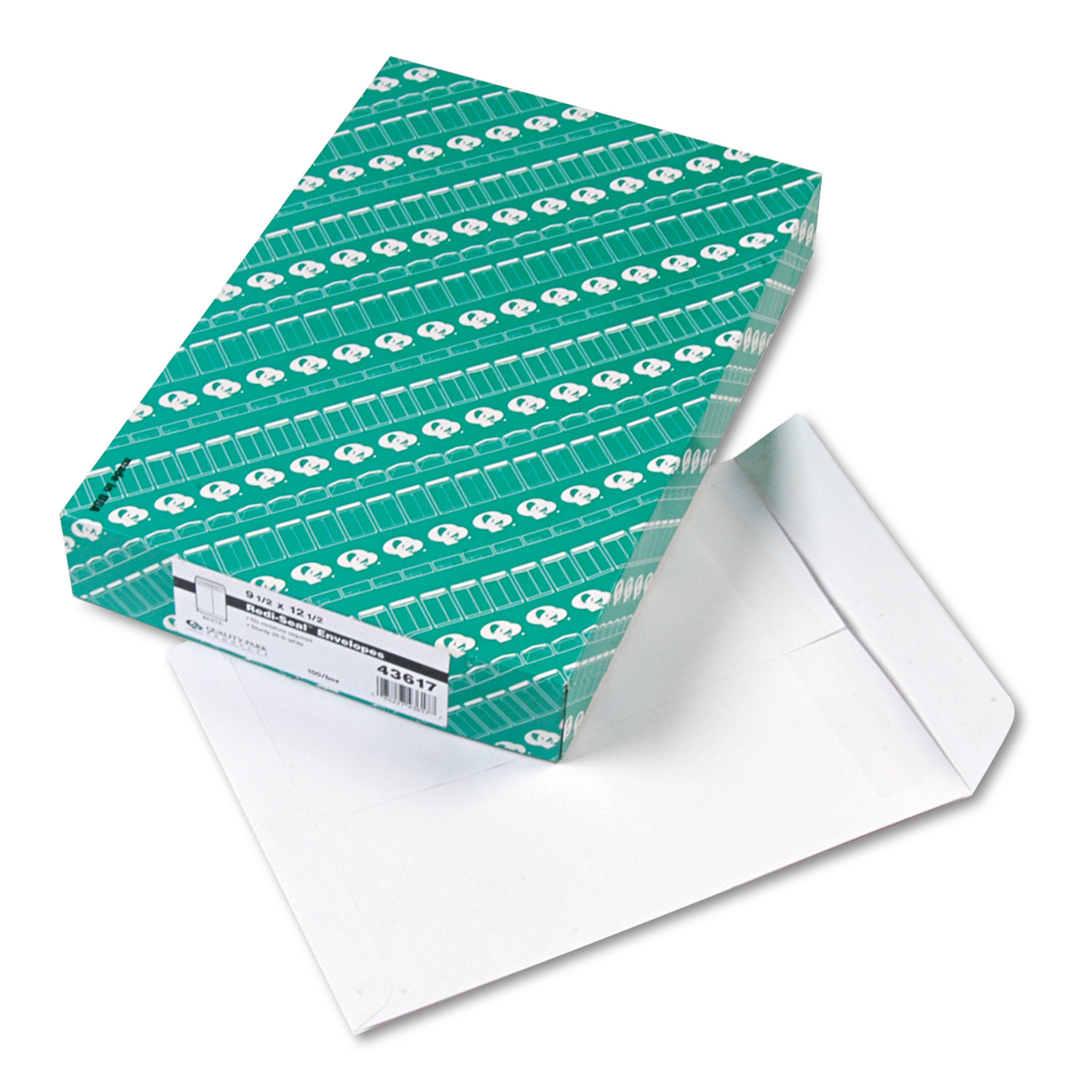 Redi Seal Catalog Envelope, 9 1/2 x 12 1/2, White, 100/Box