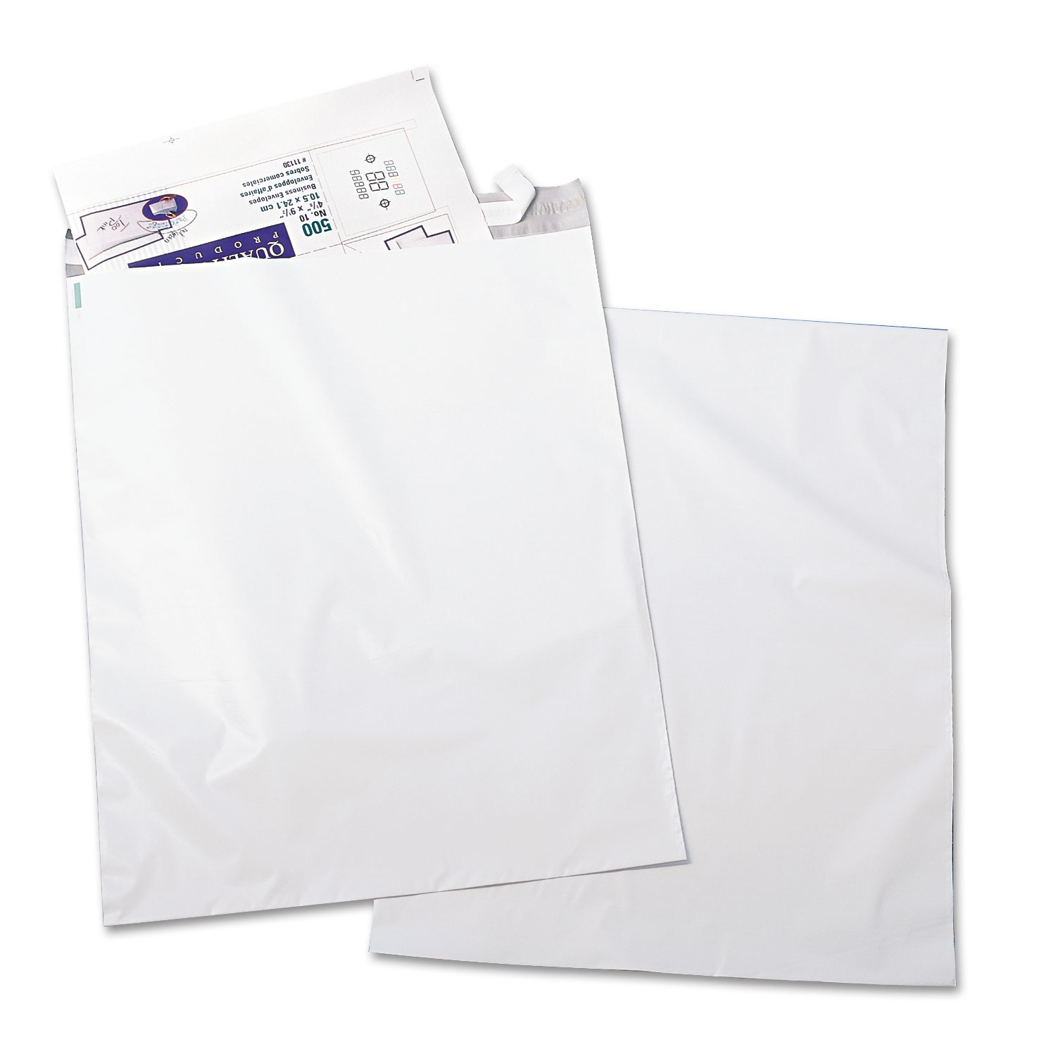 6 White Paper Bags, 500/Case - mastersupplyonline