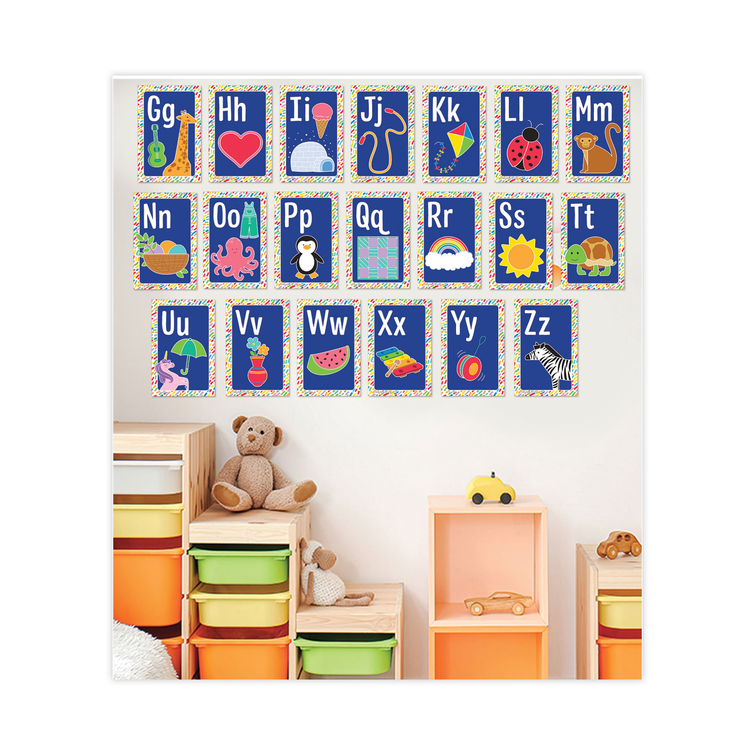 Carson-Dellosa Education Mini Posters, Alphabet, 26 Mini Posters ...