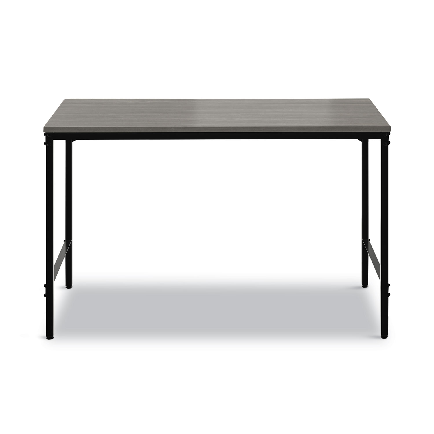 Simple Work Desk, 45.5″ x 23.5″ x 29.5″, Gray