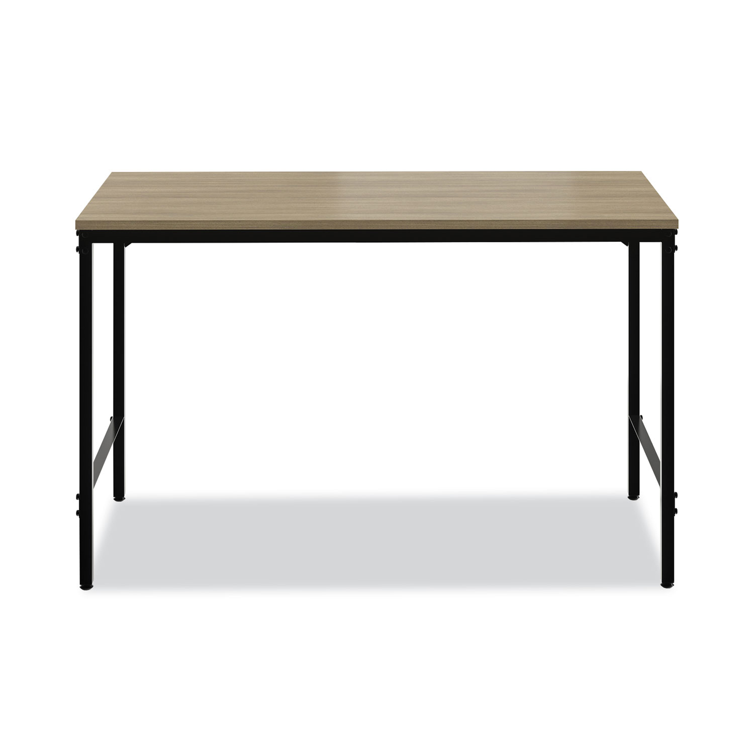 Simple Work Desk, 45.5″ x 23.5″ x 29.5″, Walnut