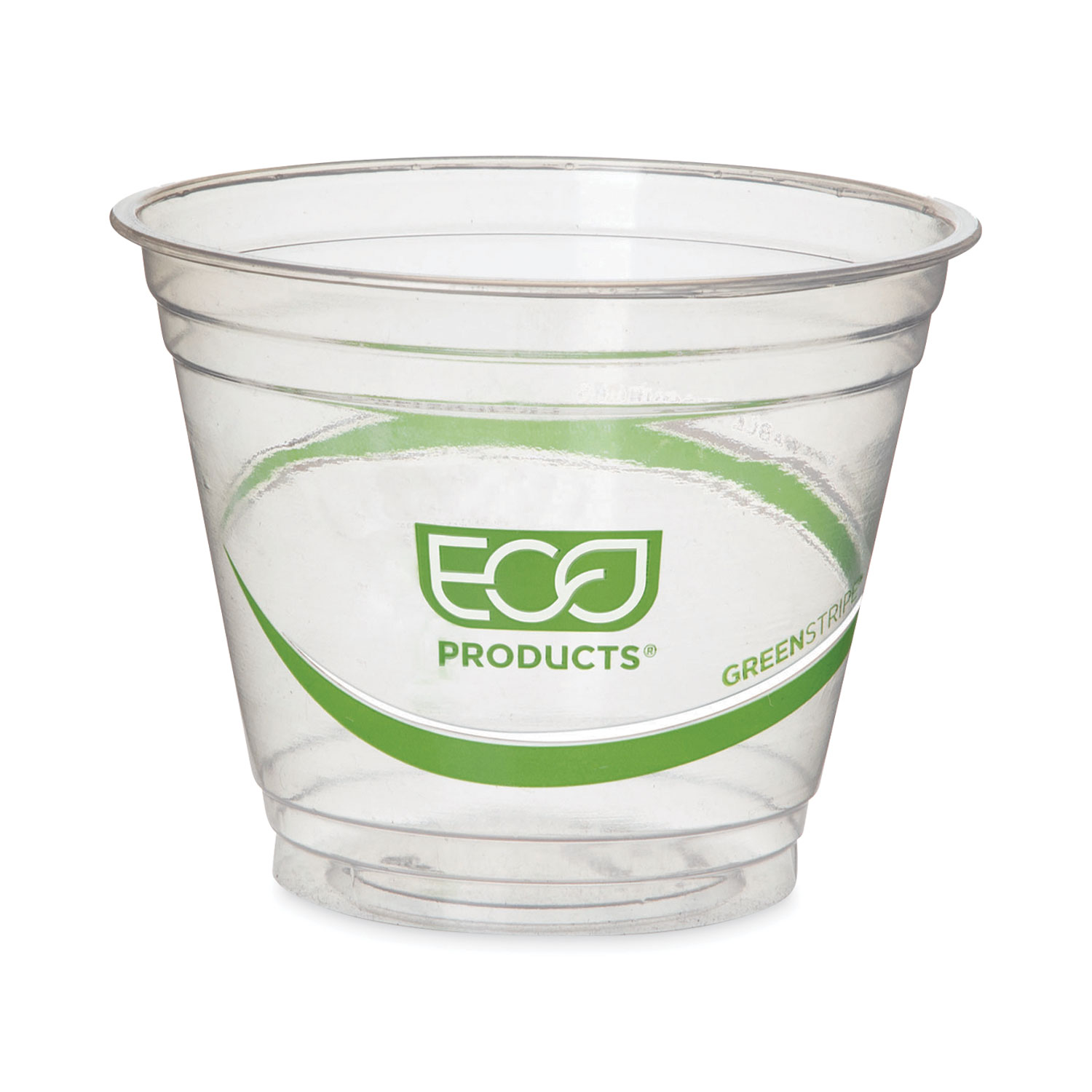 100% Compostable Ice Coffee Cups Lids [Flat LIDS 50 Pack