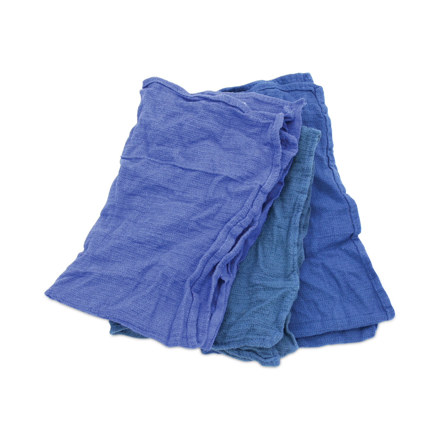 Reclaimed Surgical Huck Towels, Blue, 10 lb/Carton
