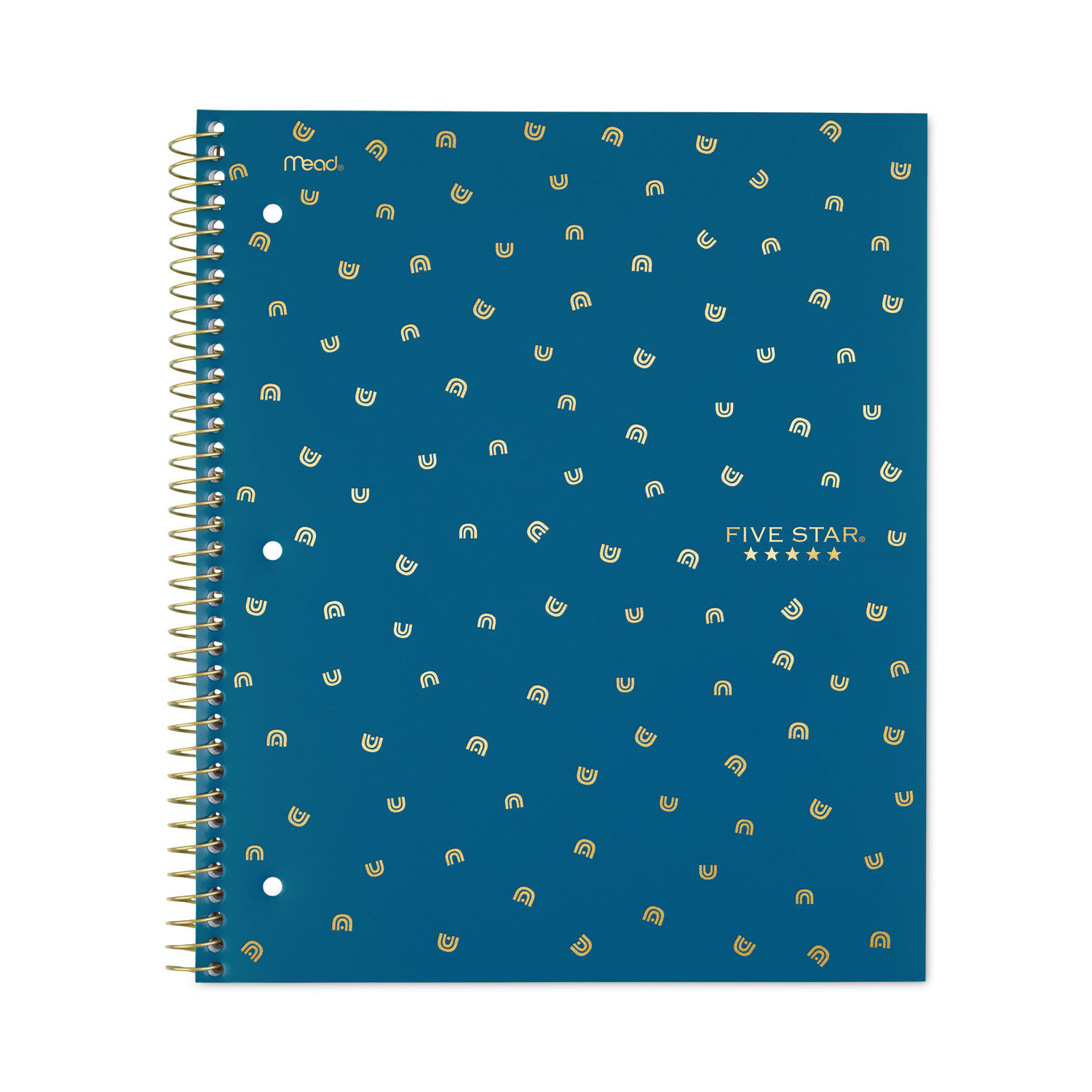 Five Star® Style Wirebound Notebook, 1-Subject, Medium/College Rule ...