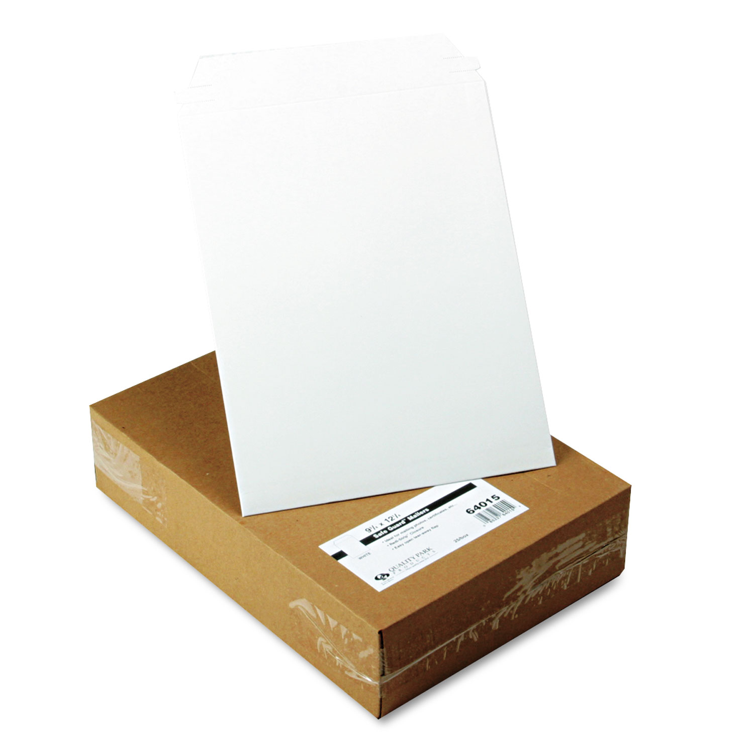 Photo/Document Mailer, Redi Strip, 9 3/4 x 12 1/2, White, 25/Box