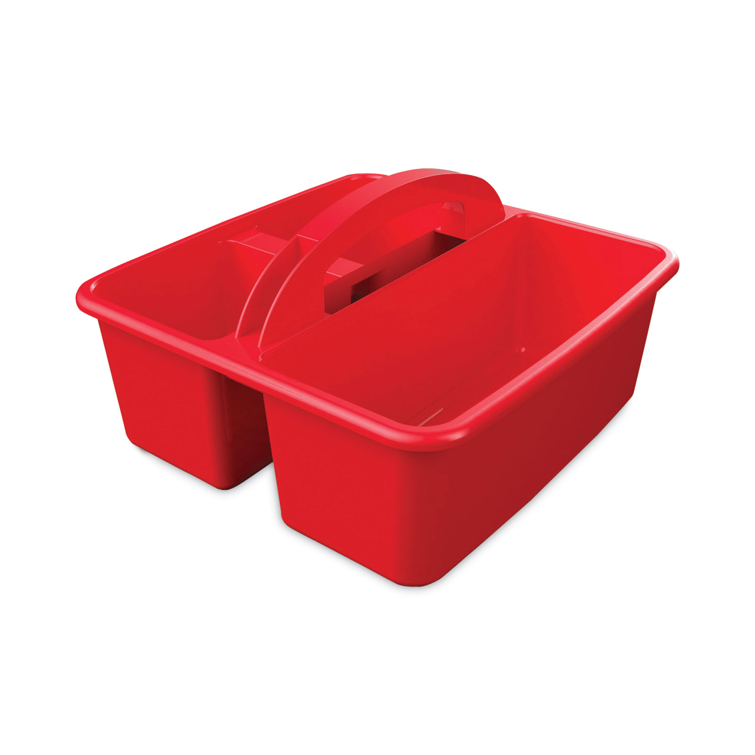 Deflecto Antimicrobial No Spill Paint Cup 3.46 W x 3.93 H Red