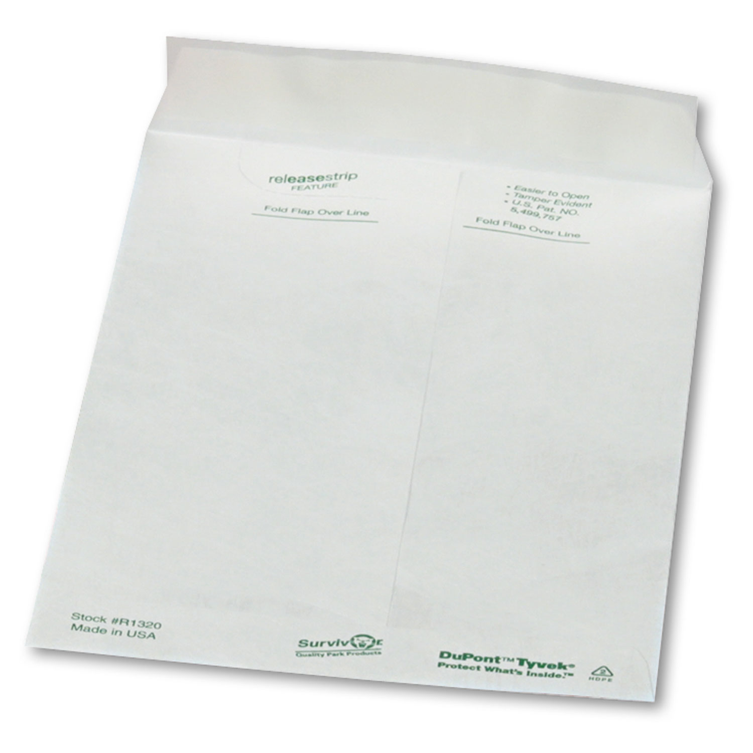 Tyvek Mailer, #55, 6 x 9, White, 100/Box