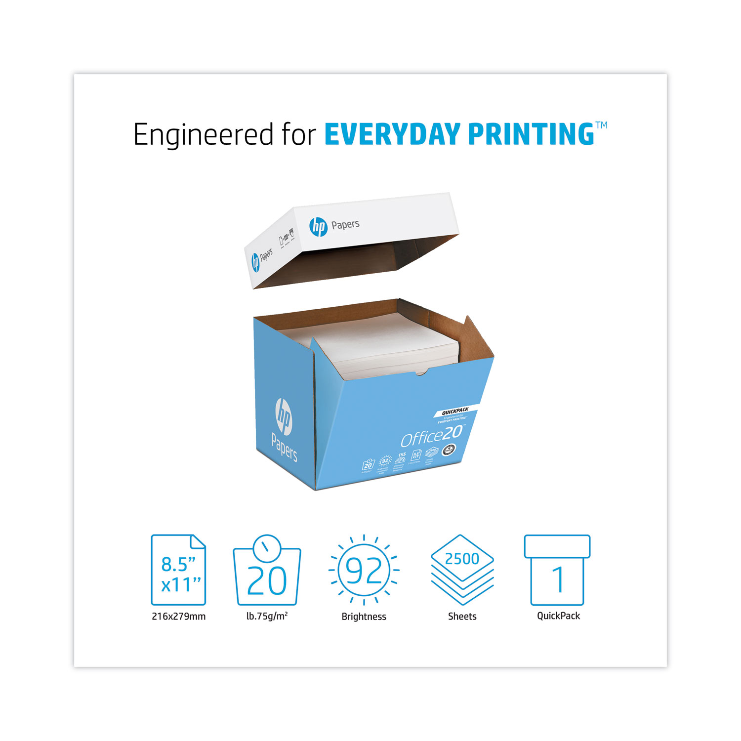 HP Papers Recycled30 Paper - White - The Office Point