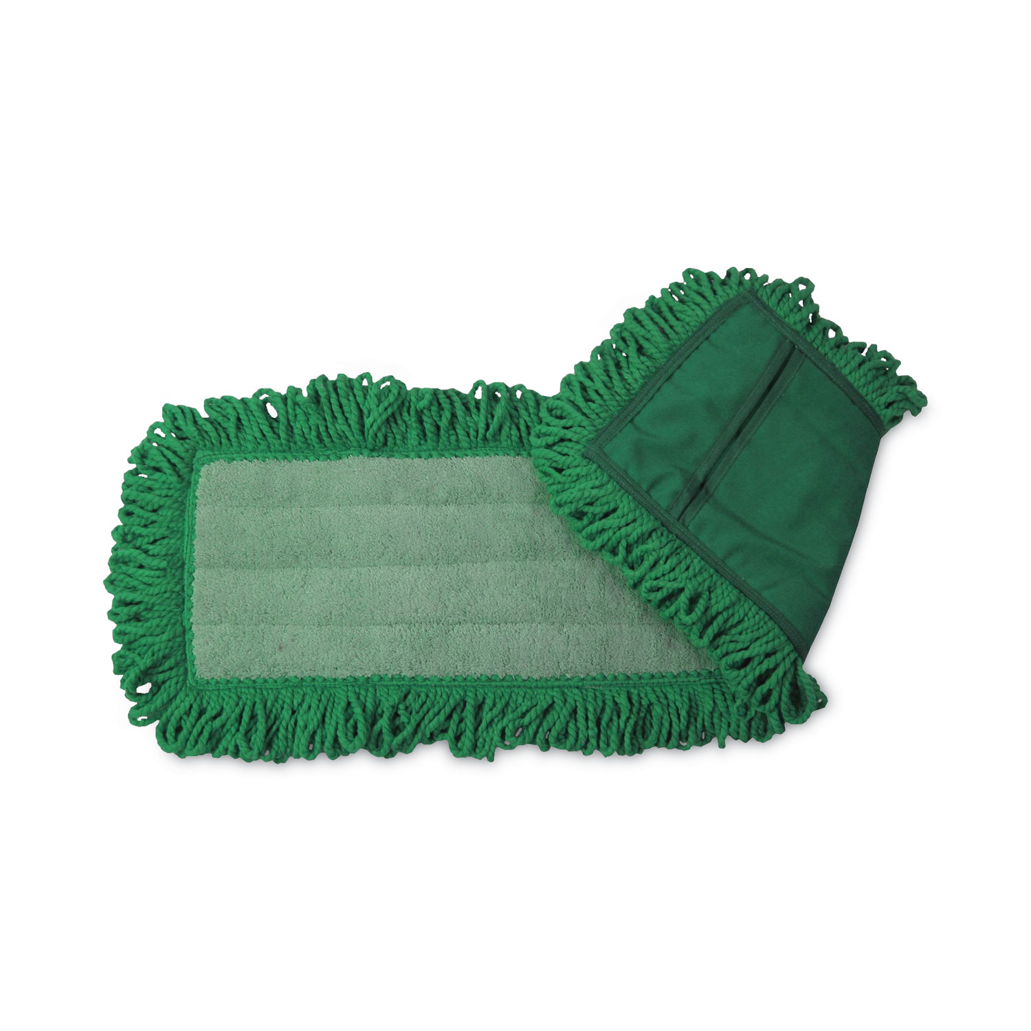 Microfiber Dust Mop Pad, 60 x 5, Green