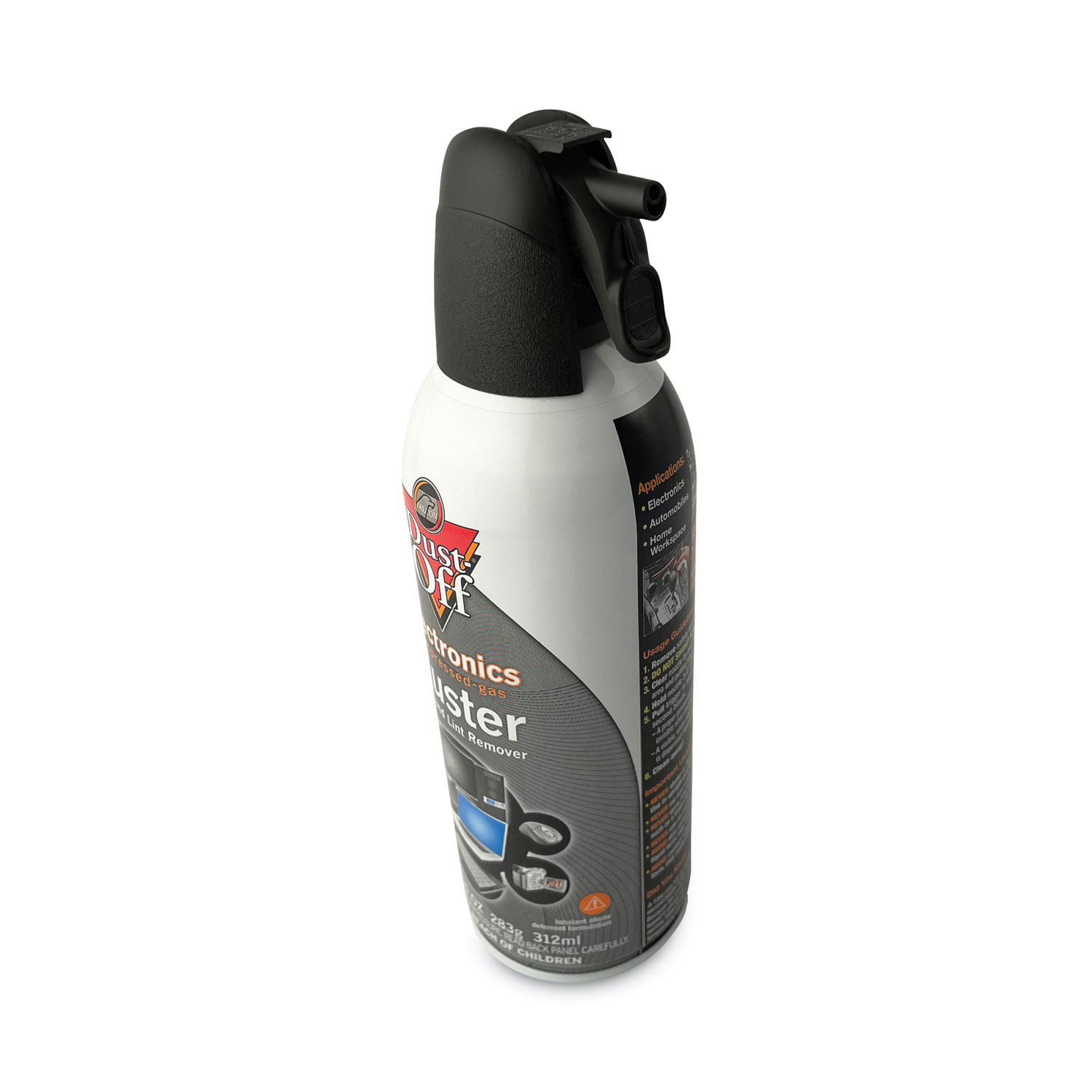 Disposable Compressed Air Duster, 10 oz Can, 2/Pack - BOSS Office