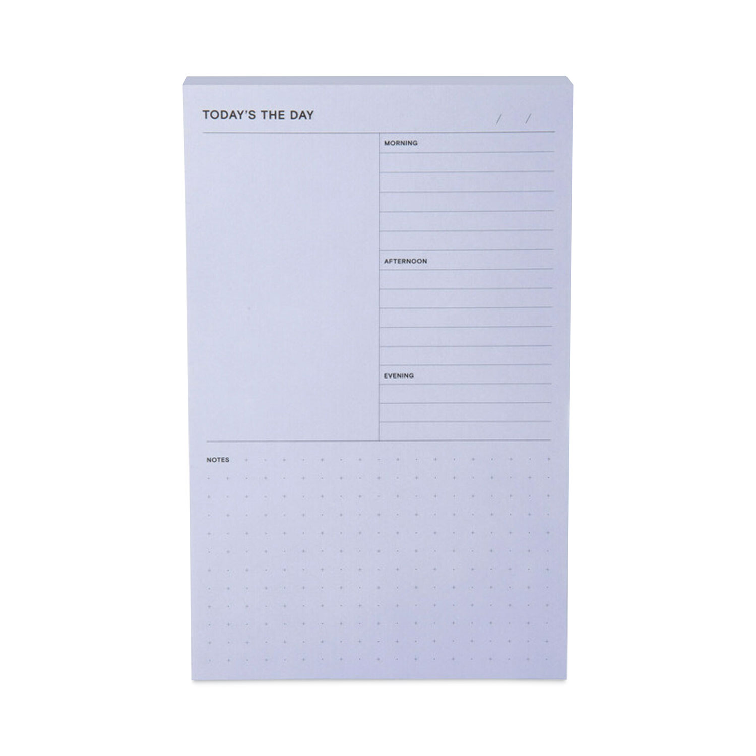 Adhesive Daily Planner Sticky-Note Pads, Daily Planner Format, 4.9 x 7.7,  Blue, 100 Sheets/Pad - Reliable Paper