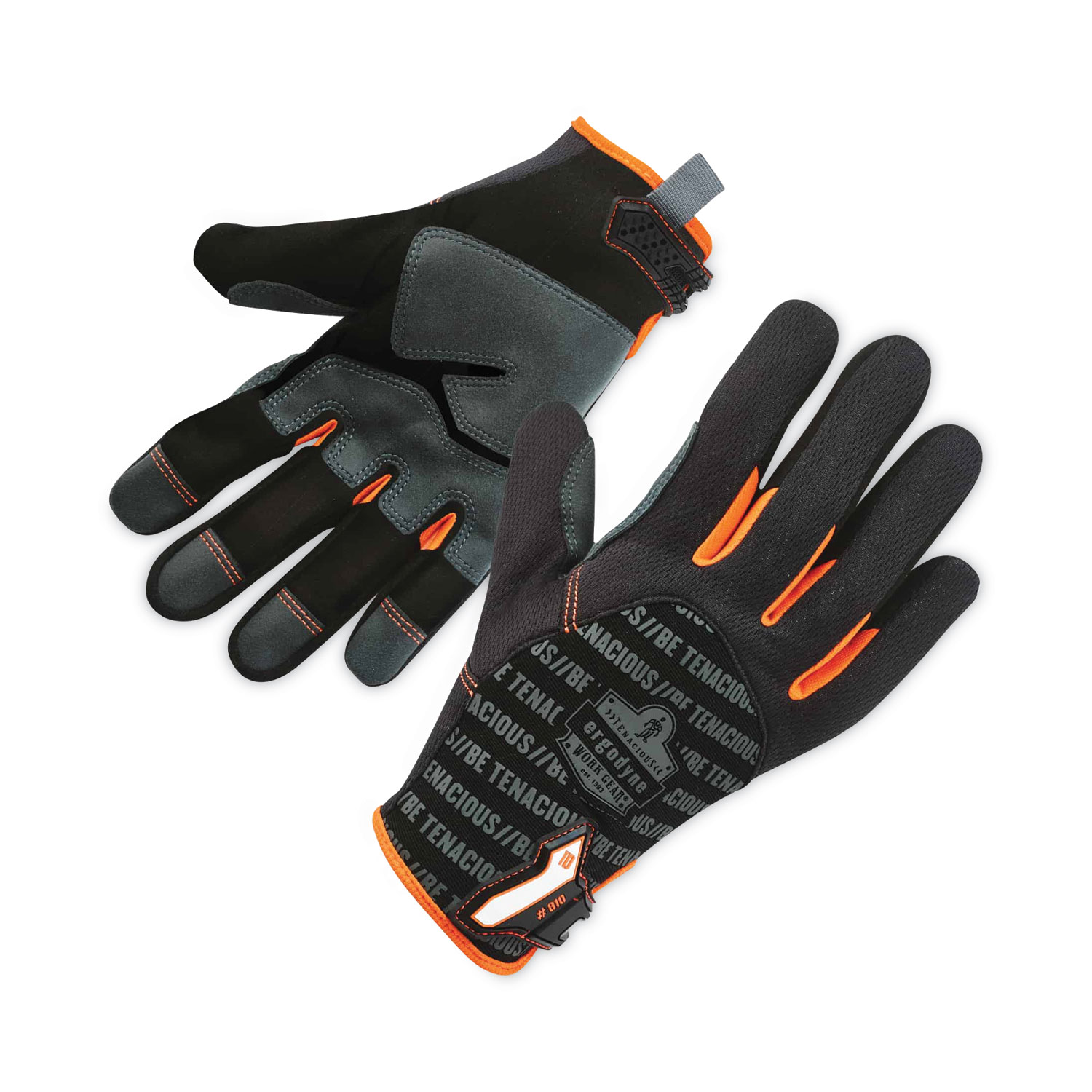 ProFlex 810 Reinforced Utility Gloves, Black, Medium, Pair