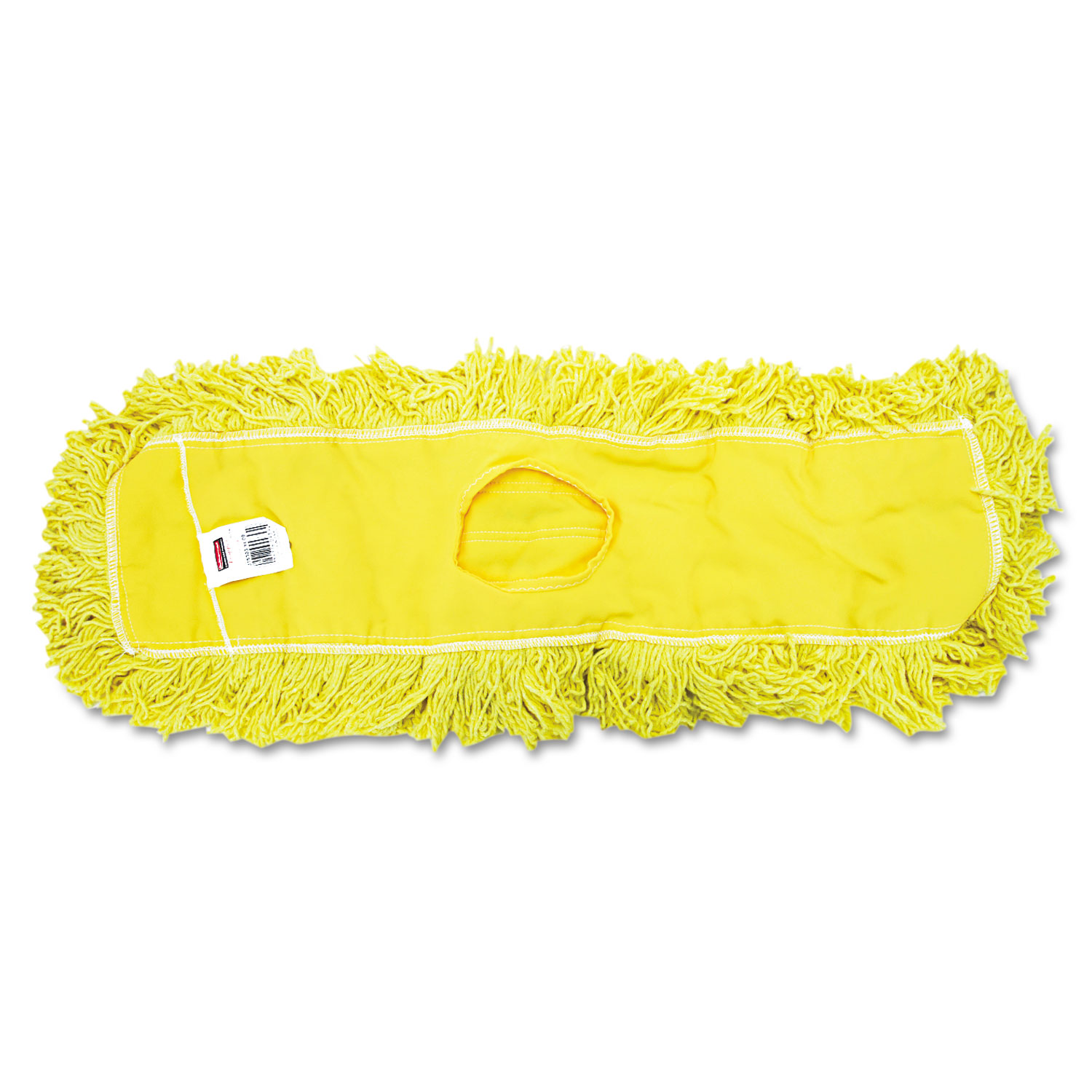  Rubbermaid Commercial FGJ15300YL00 Trapper Commercial Dust Mop, Looped-end Launderable, 5 x 24, Yellow (RCPJ15300YEL) 