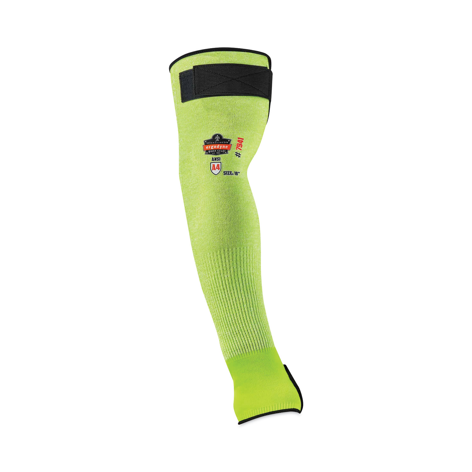 ProFlex 7941-PR CR Protective Arm Sleeve, 18″, Lime, 144 Pairs/Carton