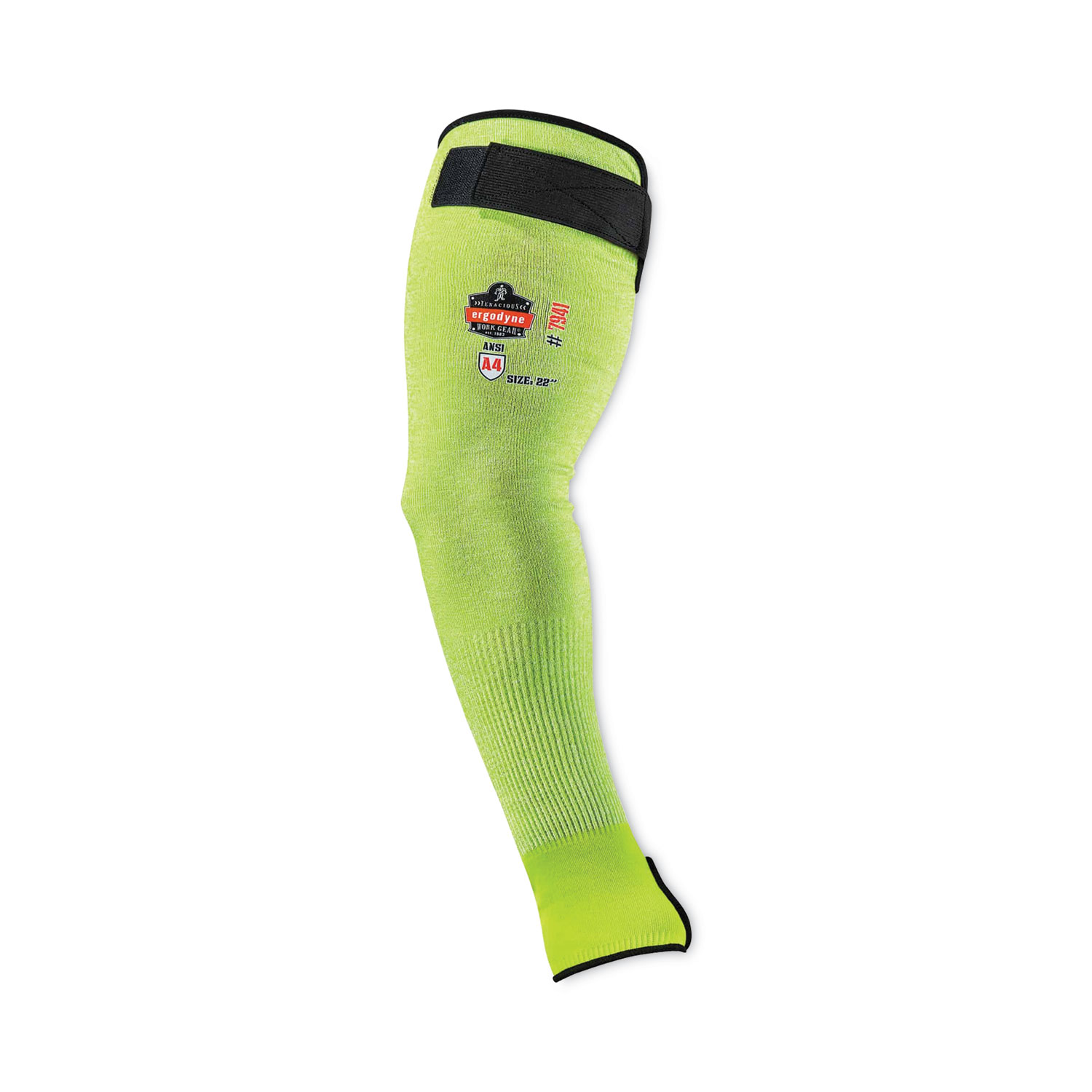 ProFlex 7941-PR CR Protective Arm Sleeve, 22″, Lime, 144 Pairs/Carton