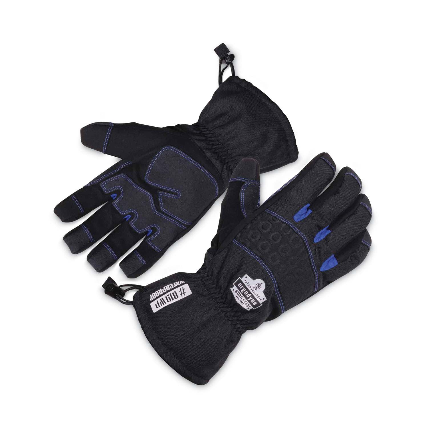 ProFlex 819WP Extreme Thermal WP Gloves, Black, Small, Pair