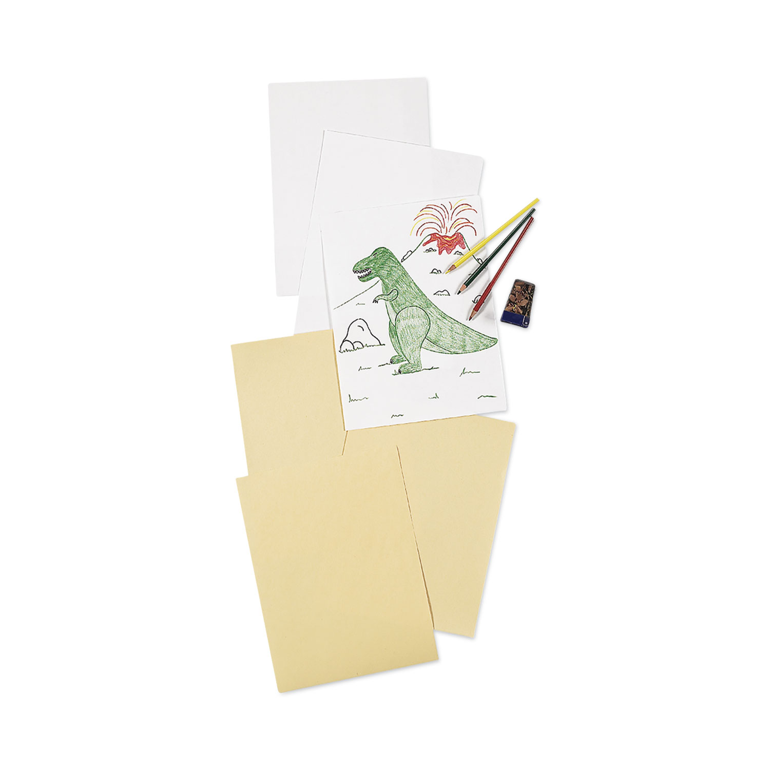 Pacon White Drawing Paper, 47lb, 12 x 18, Pure White, 500/Ream