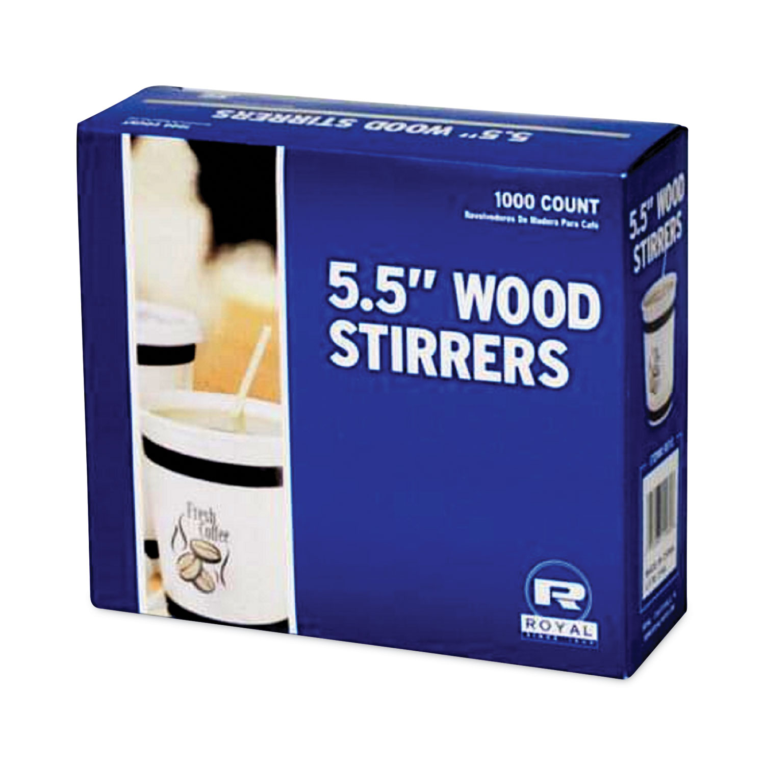 Royal Wood Coffee Stir Sticks - RPPR810 