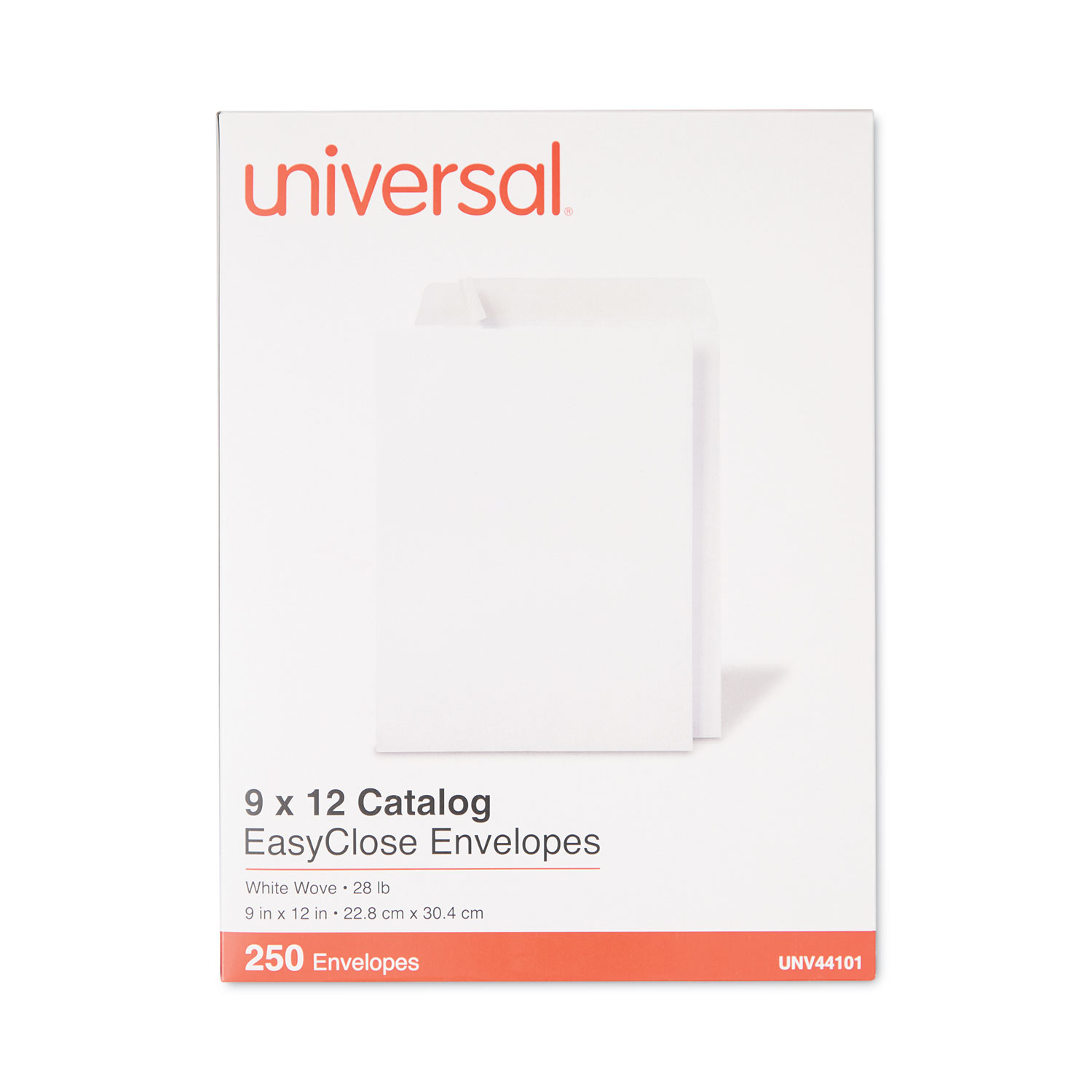 EasyClose Catalog Envelope, #10 1/2, Square Flap, Self-Adhesive Closure, 9 x 12, White, 250/Box EasyClose Catalog Envelope, #10 1/2, Square Flap, Self-Adhesive Closure, 9 x 12, White, 250/Box