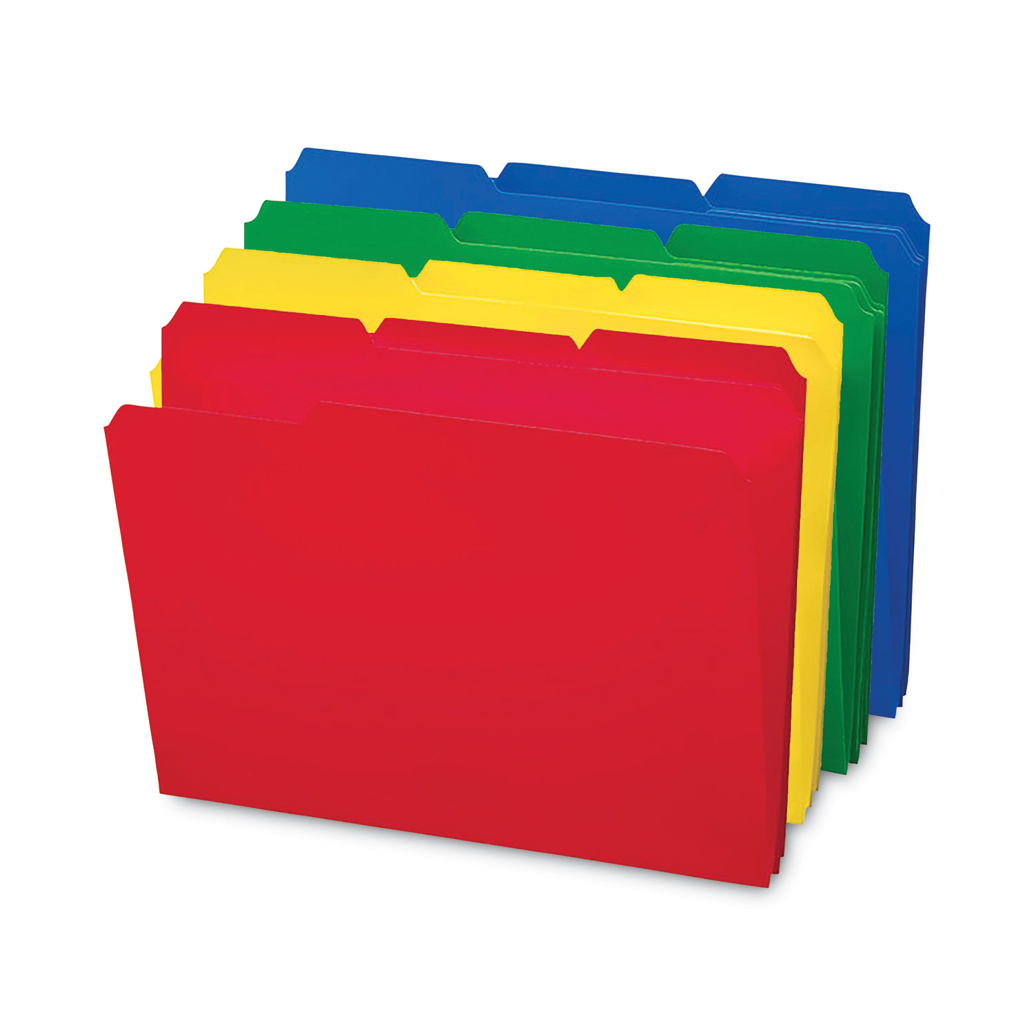 Poly Letter Size SuperTab File Folder Oversized 1/3-Cut tab 18 per 1 Pack 10515 