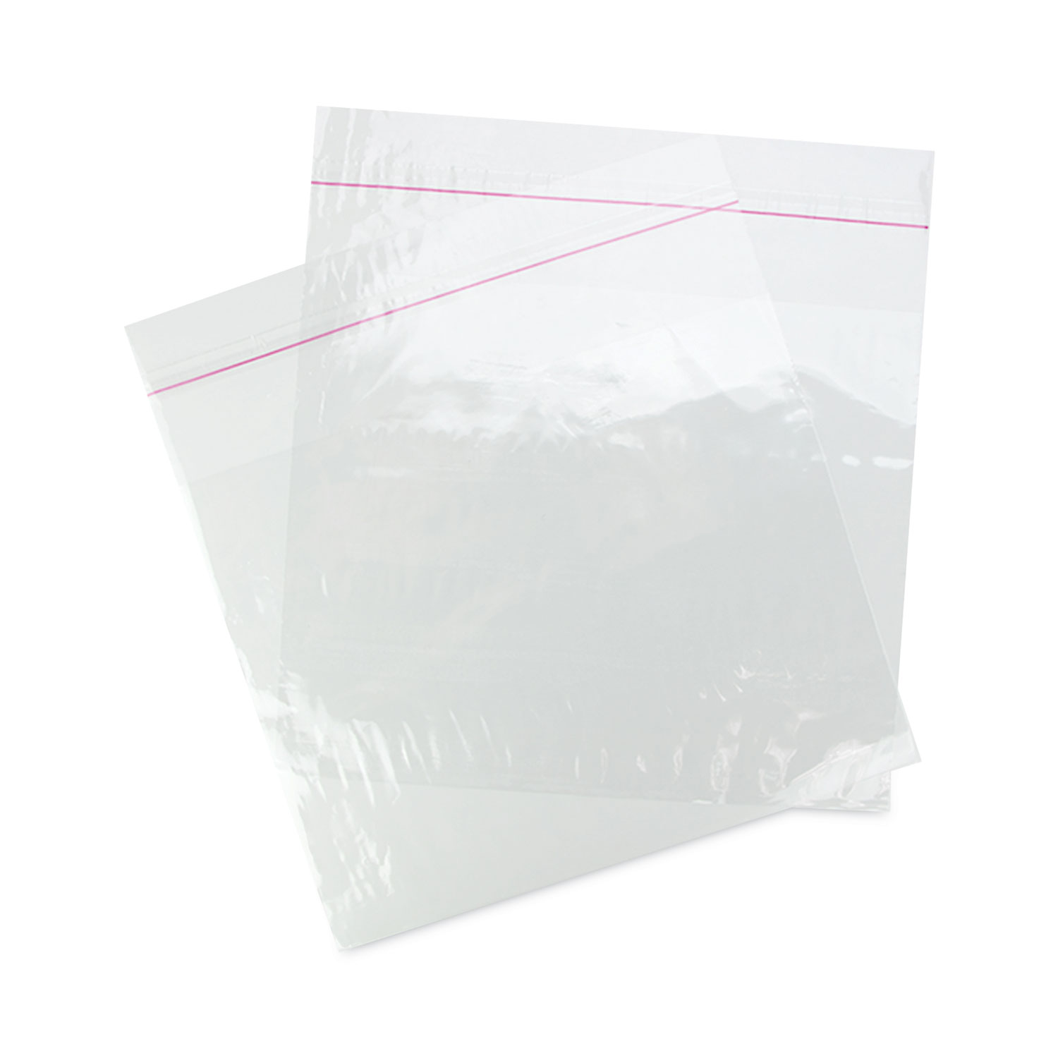 Sandwich Bags with Resealable Tape Closure, 10" x 8", Clear, 1,000/Carton