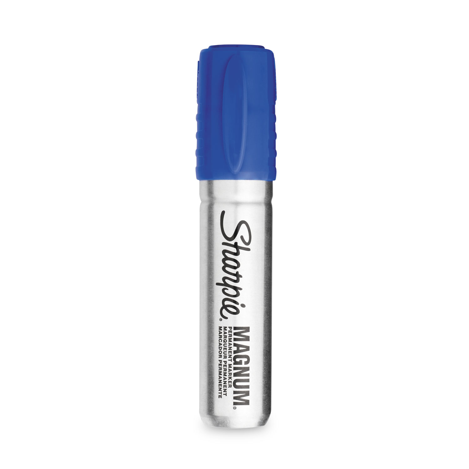 Magnum Permanent Marker, Broad Chisel Tip, Blue Reparto