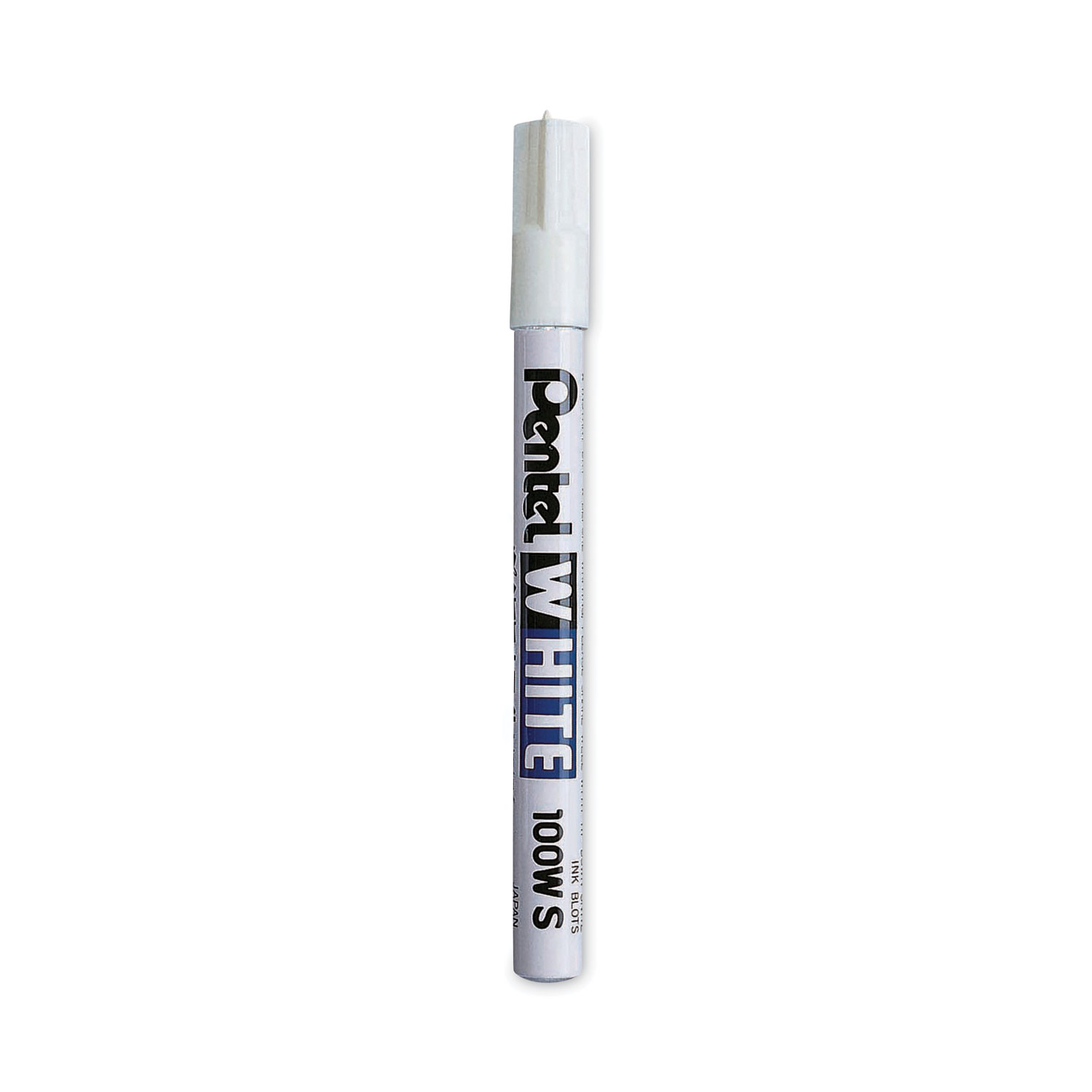 Pentel Felt Tip White Markers - PEN100WS 