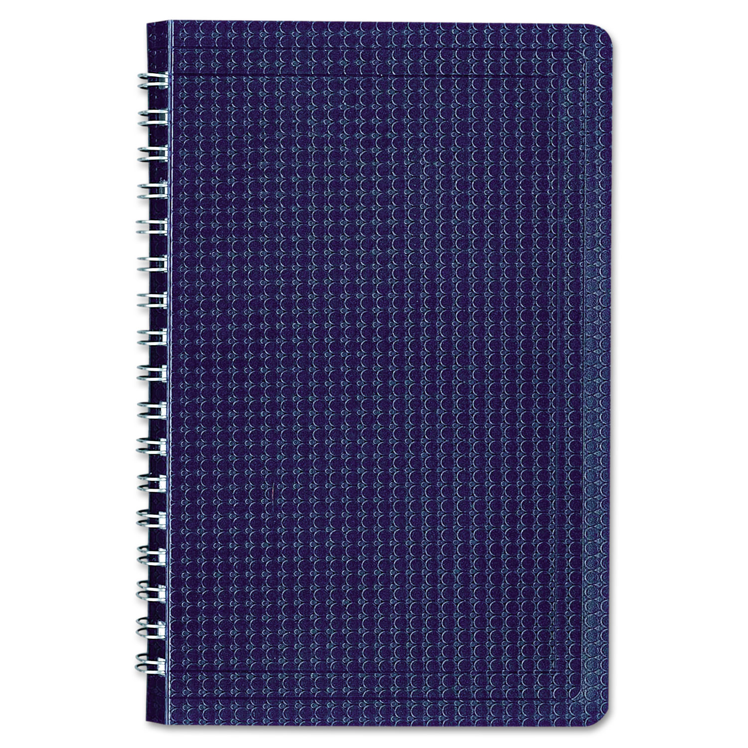  Blueline B40.82 Duraflex Poly Notebook, 1 Subject, Medium/College Rule, Blue Cover, 9.38 x 6, 80 Sheets (REDB4082) 