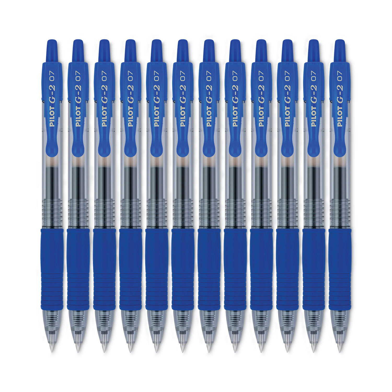 Pilot G2 Gel Retractable Rollerball Pen, Extra Fine, Blue Ink, 0.5 mm