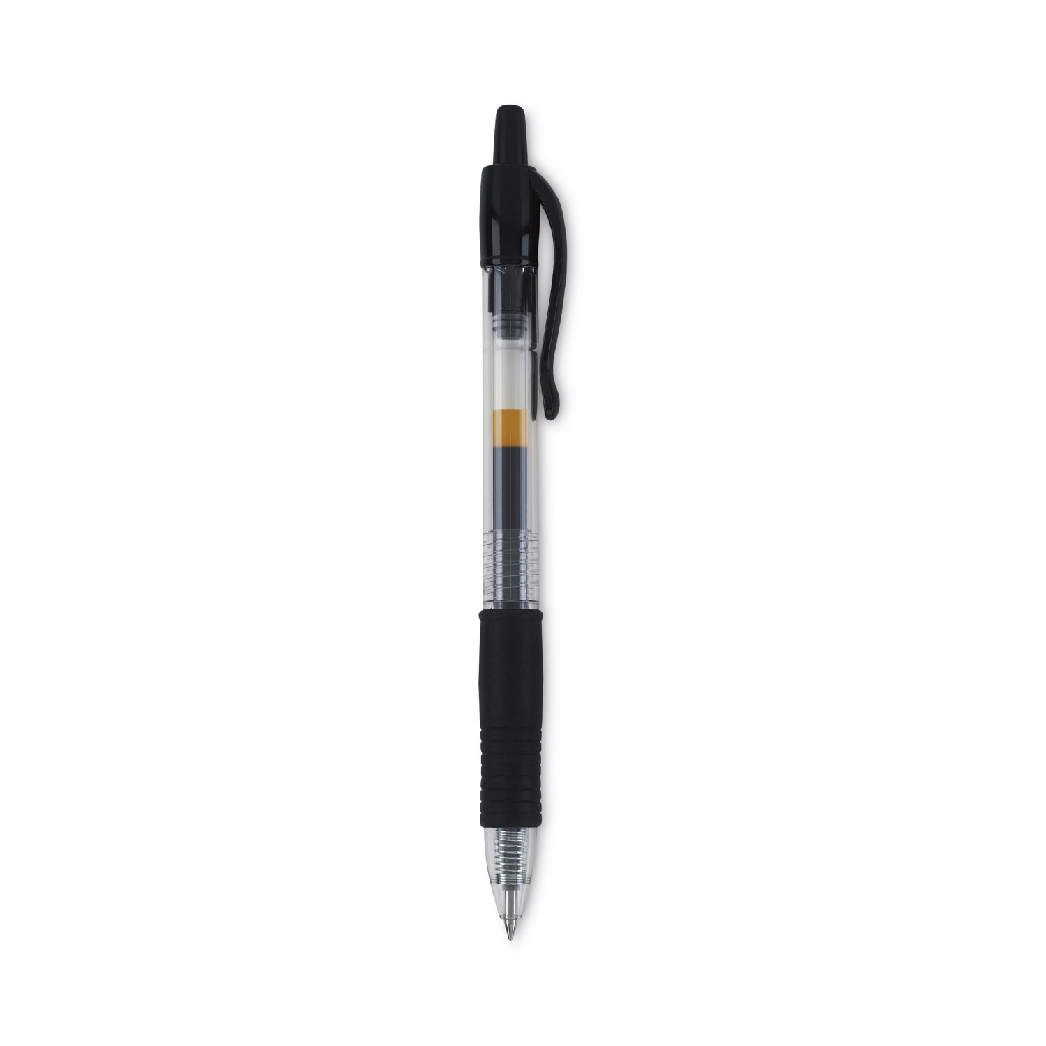 G2 Premium Gel Pen, Retractable, Fine 0.7 mm, Red Ink, Smoke/ Red