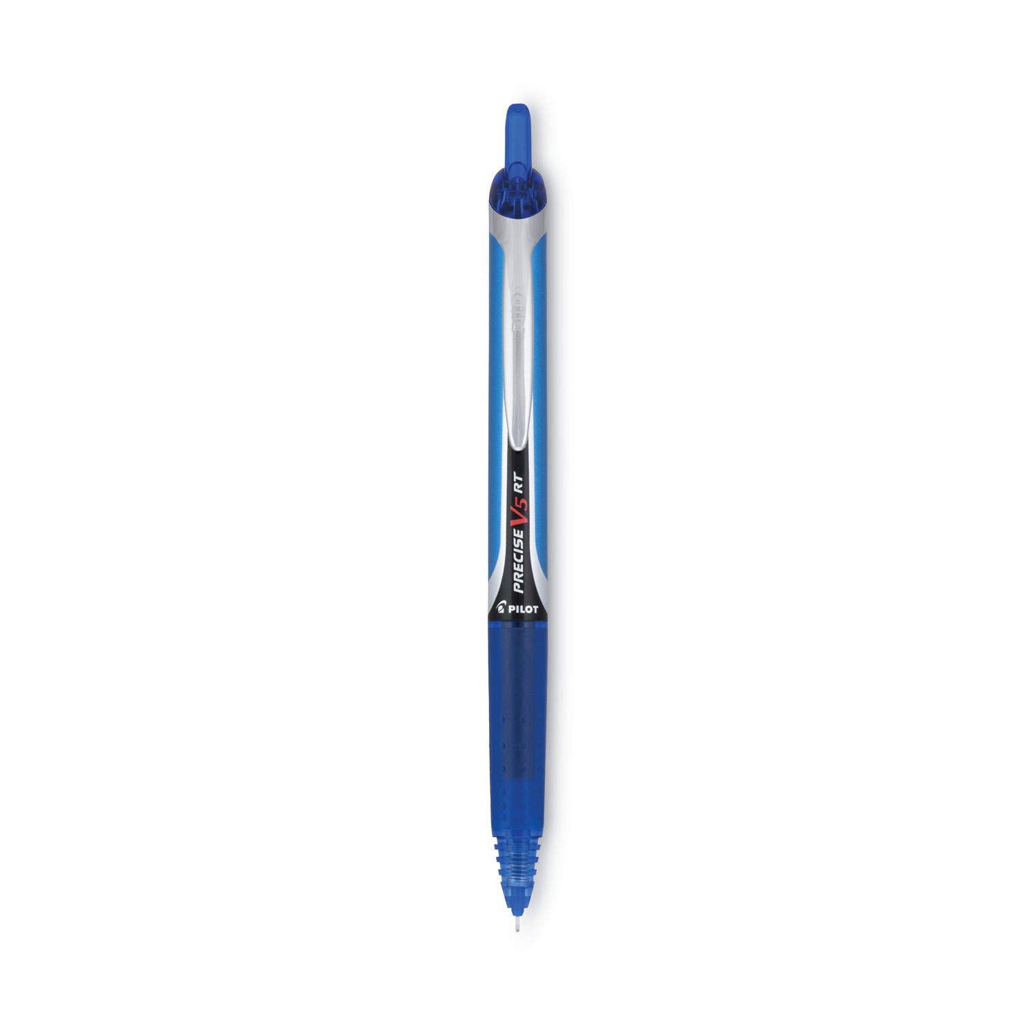Pilot V5 Liquid Ink Rollerball 0.5mm Tip - Blue, Pack of 4