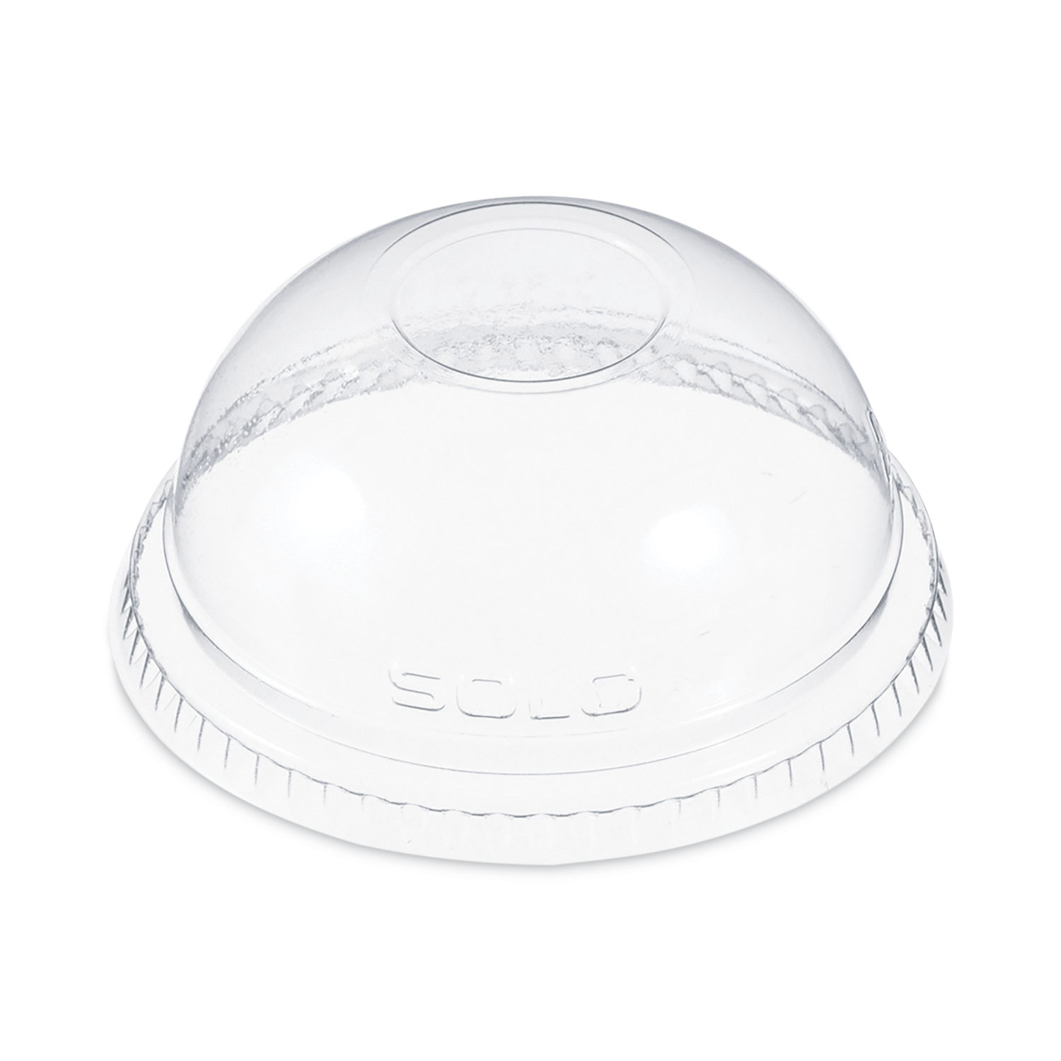 Plastic Dome Lid, Fits 9 oz to 10 oz Cold Cups, Clear, 1,000/Carton