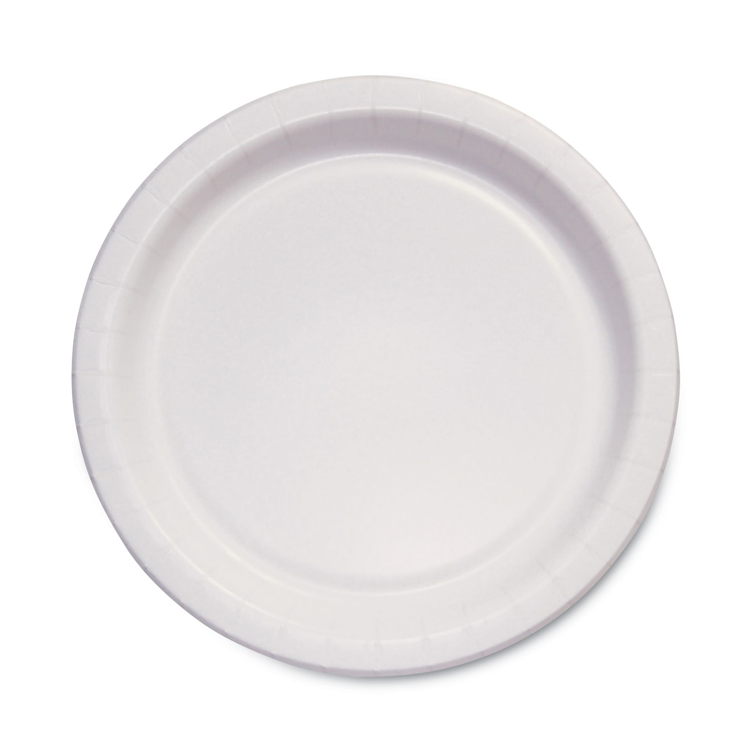 Bare Eco-Forward Clay-Coated Paper Dinnerware, ProPlanet Seal, Plate, 6″ dia, White, 1,000/Carton