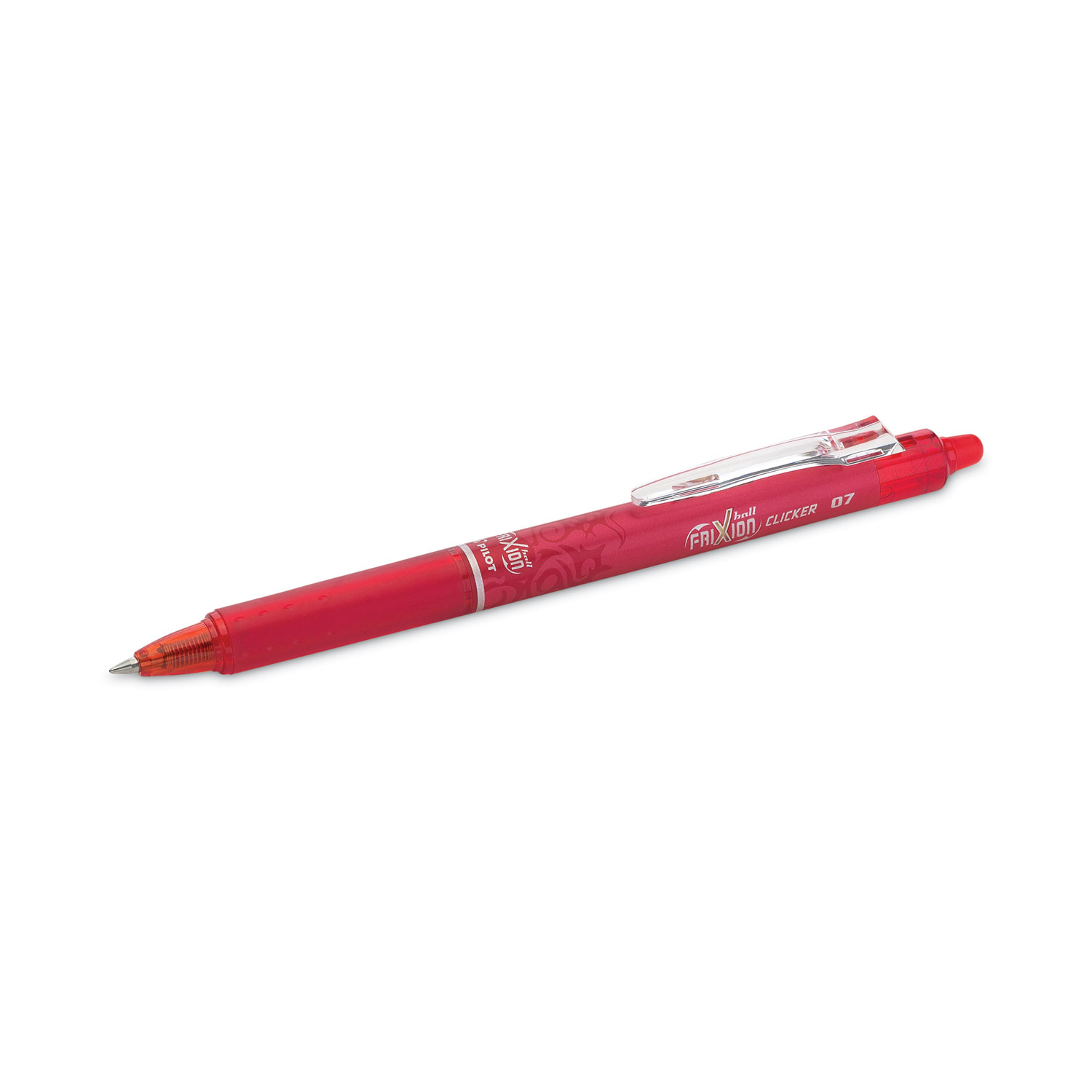 Pilot FriXion Ball Clicker US Gel Pen - 0.7 mm - Red