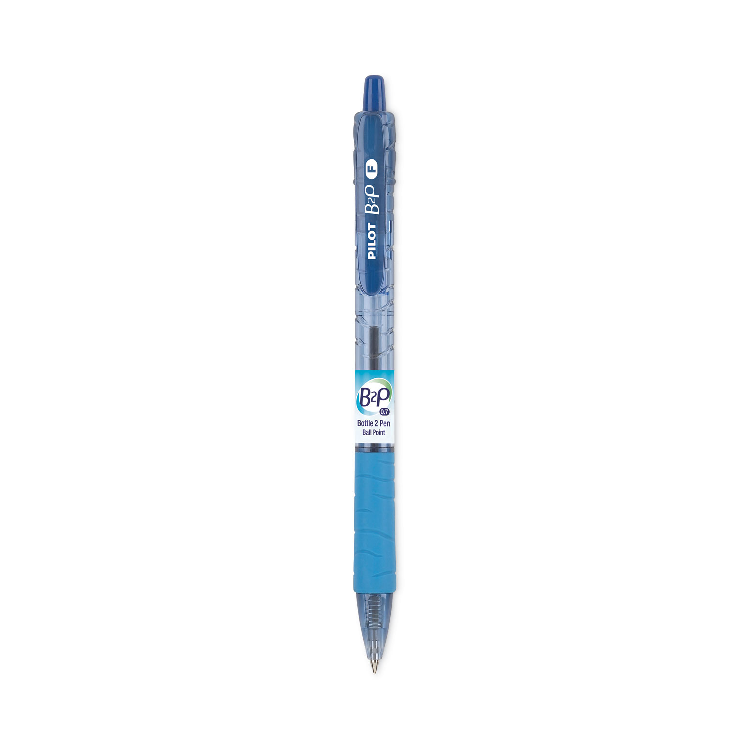 Pilot Better Ballpoint Pens Fine Point 0.7 mm Blue Barrel Blue Ink Pack Of  12 - Office Depot