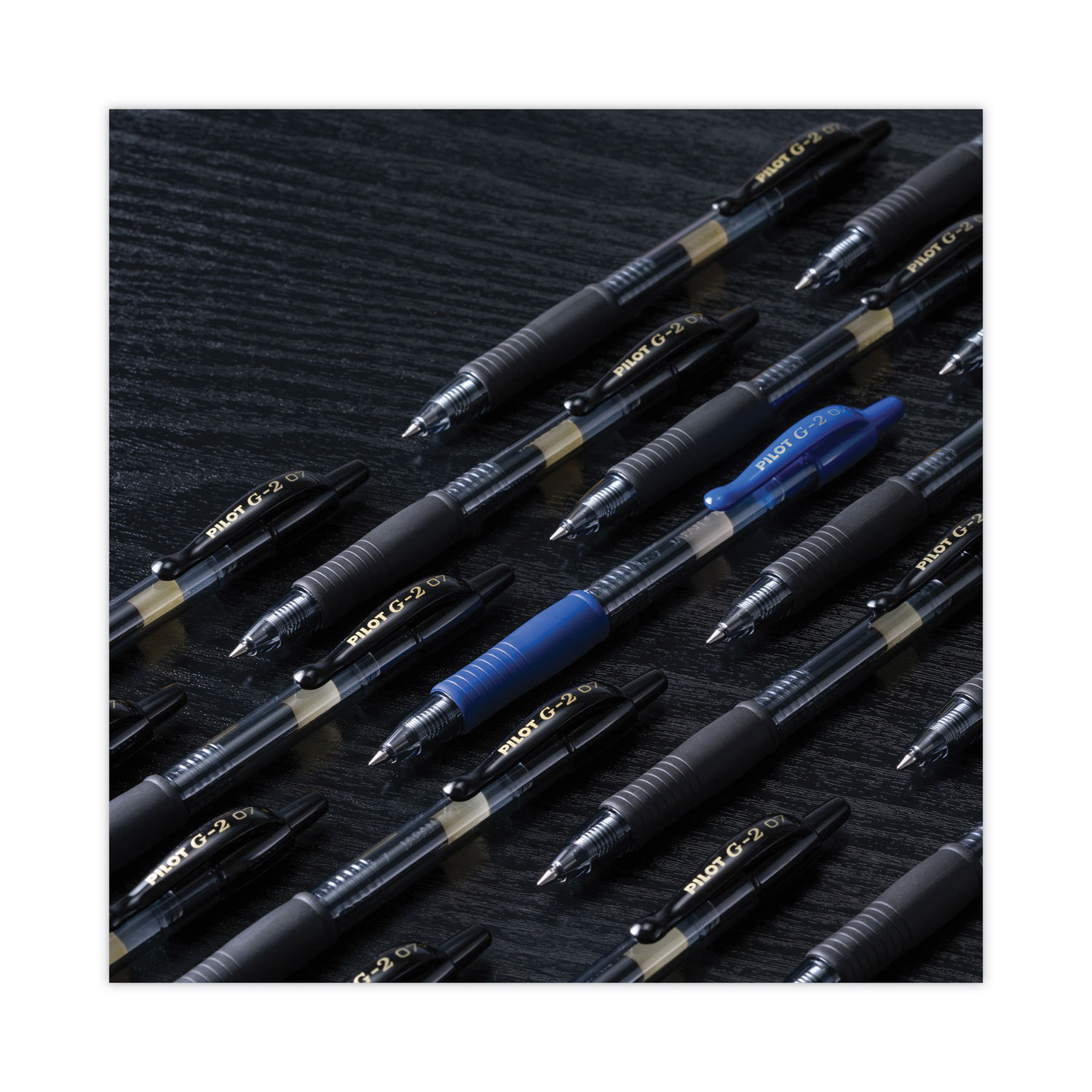 Pilot G 2 Retractable Gel Pens Extra Fine Point 0.5 mm Black Barrels Black  Ink Pack Of 4 - Office Depot
