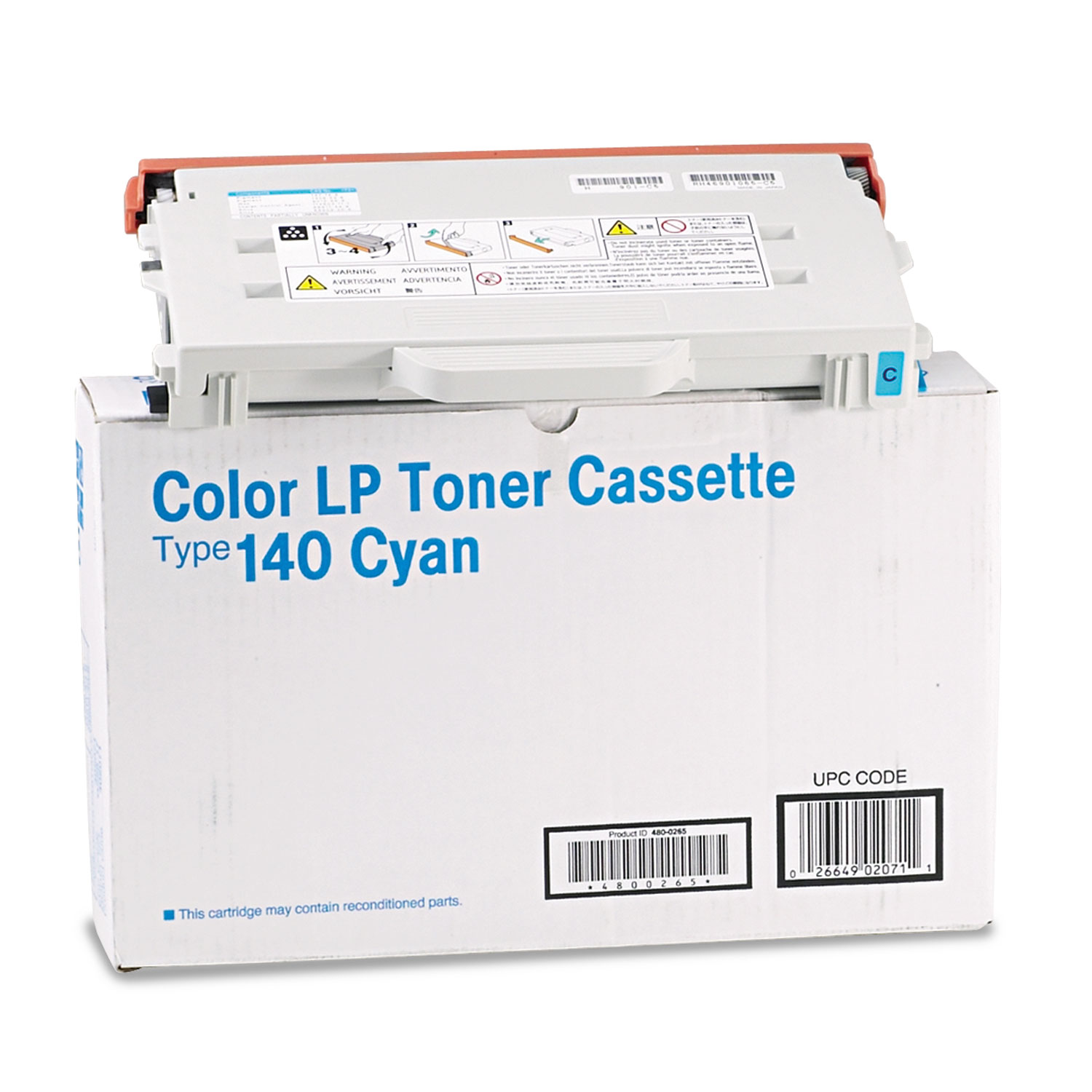 402071 Toner, 6500 Page-Yield, Cyan