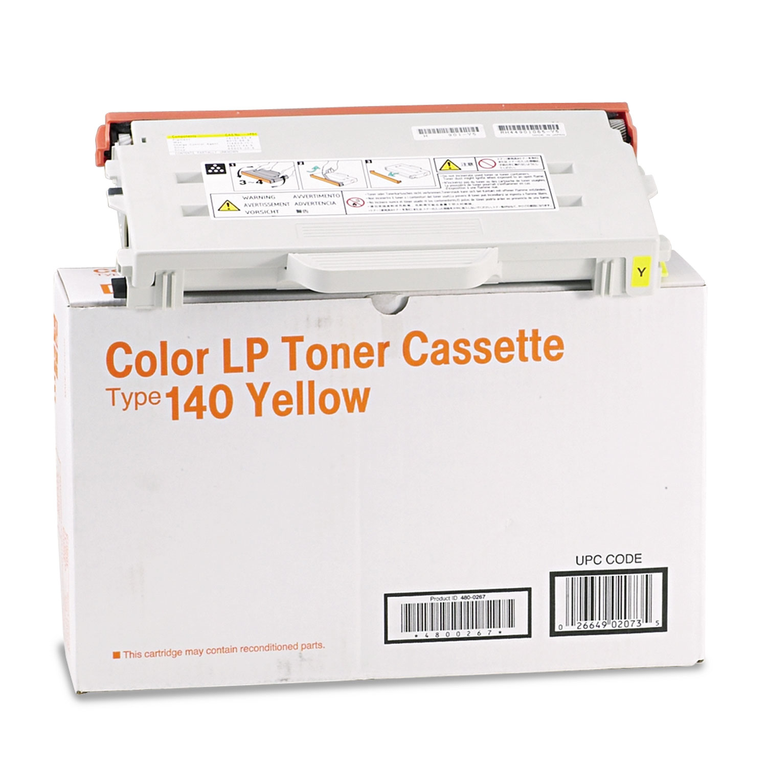 402073 Toner, 6500 Page-Yield, Yellow