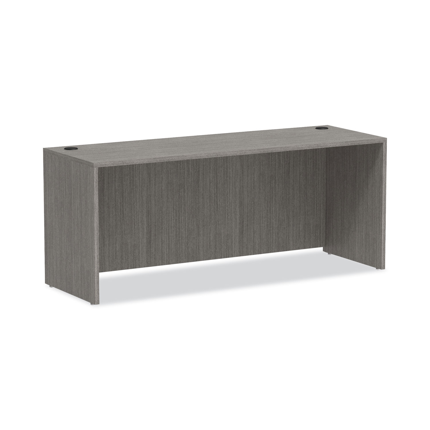 Alera Valencia Series Credenza Shell, 70.88w x 23.63d x 29.5h, Gray