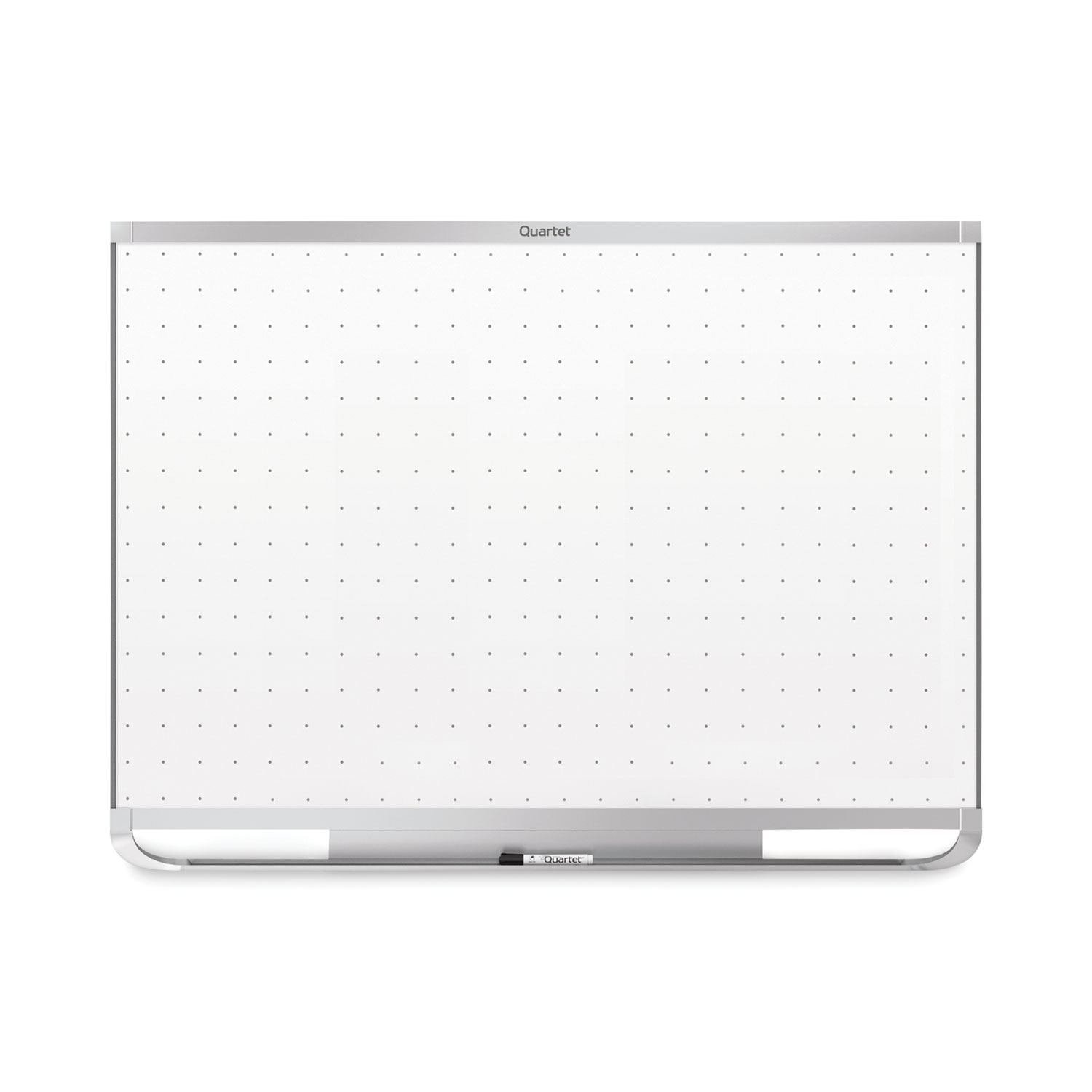 Prestige 2 Magnetic Total Erase Whiteboard, 48″ x 36″, White Surface, Silver Aluminum/Plastic Frame