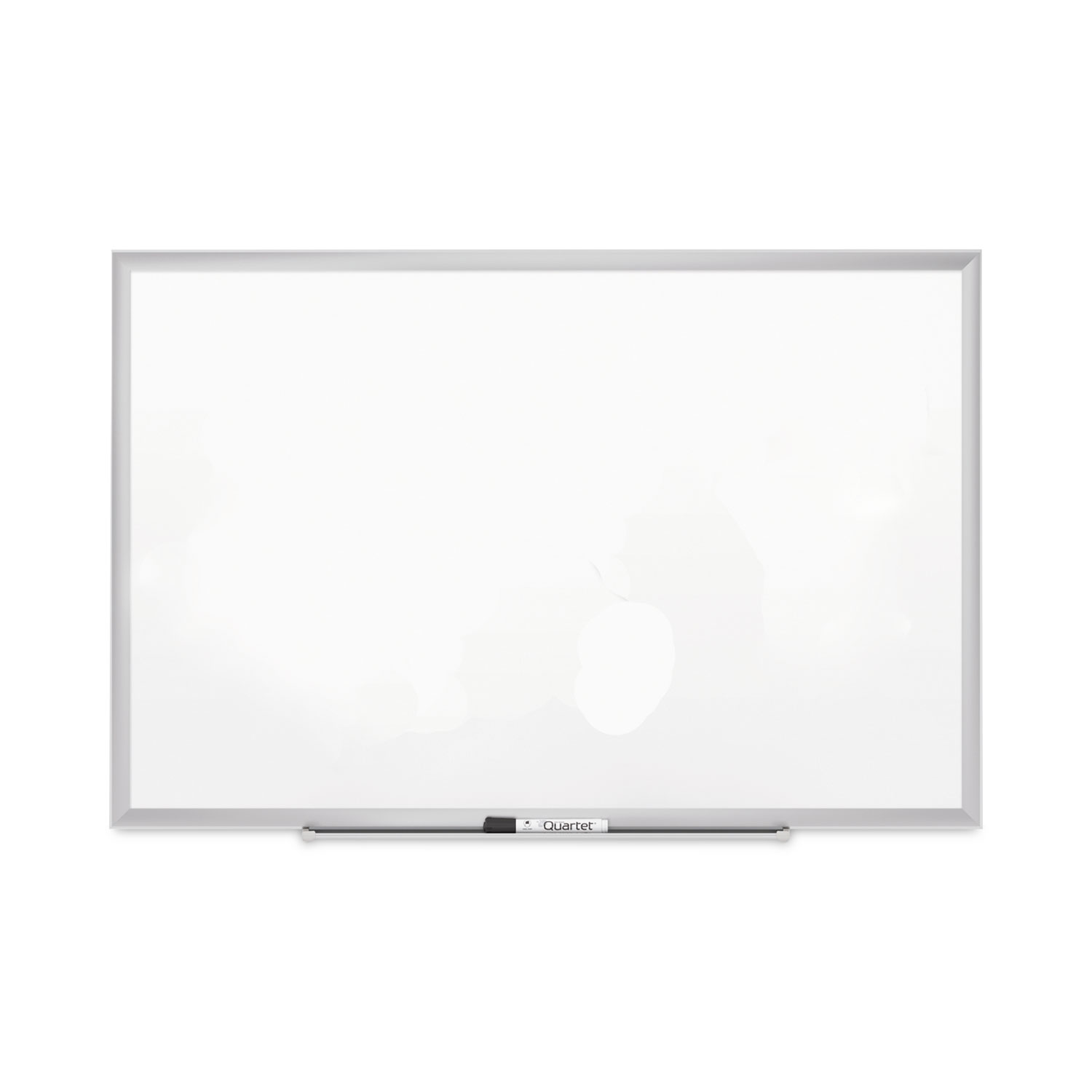 Classic Series Porcelain Magnetic Dry Erase Board, 60″ x 36″, White Surface, Satin Aluminum Frame