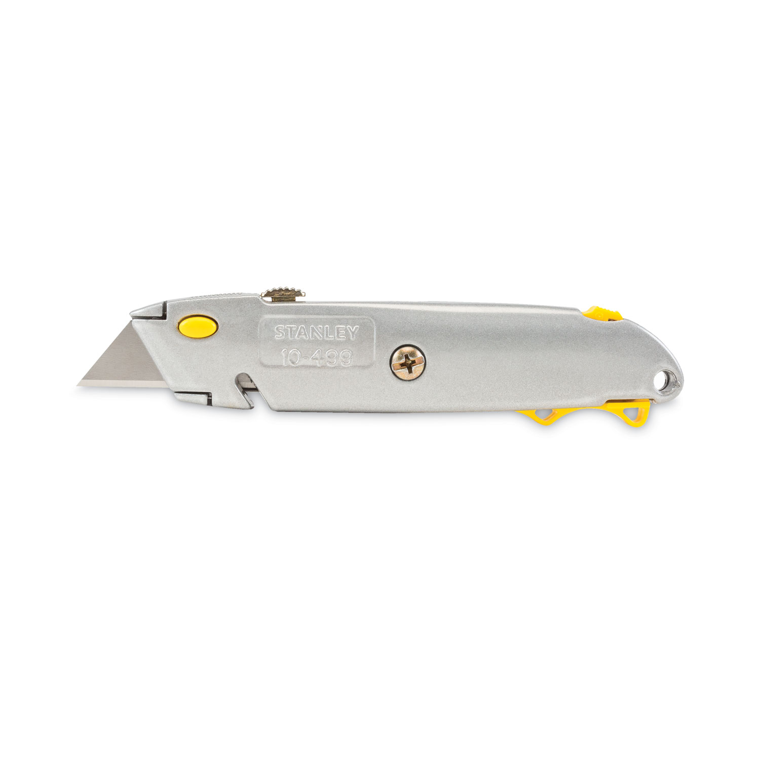 Quick-Change Utility Knife with Twine Cutter and (3) Retractable Blades ...