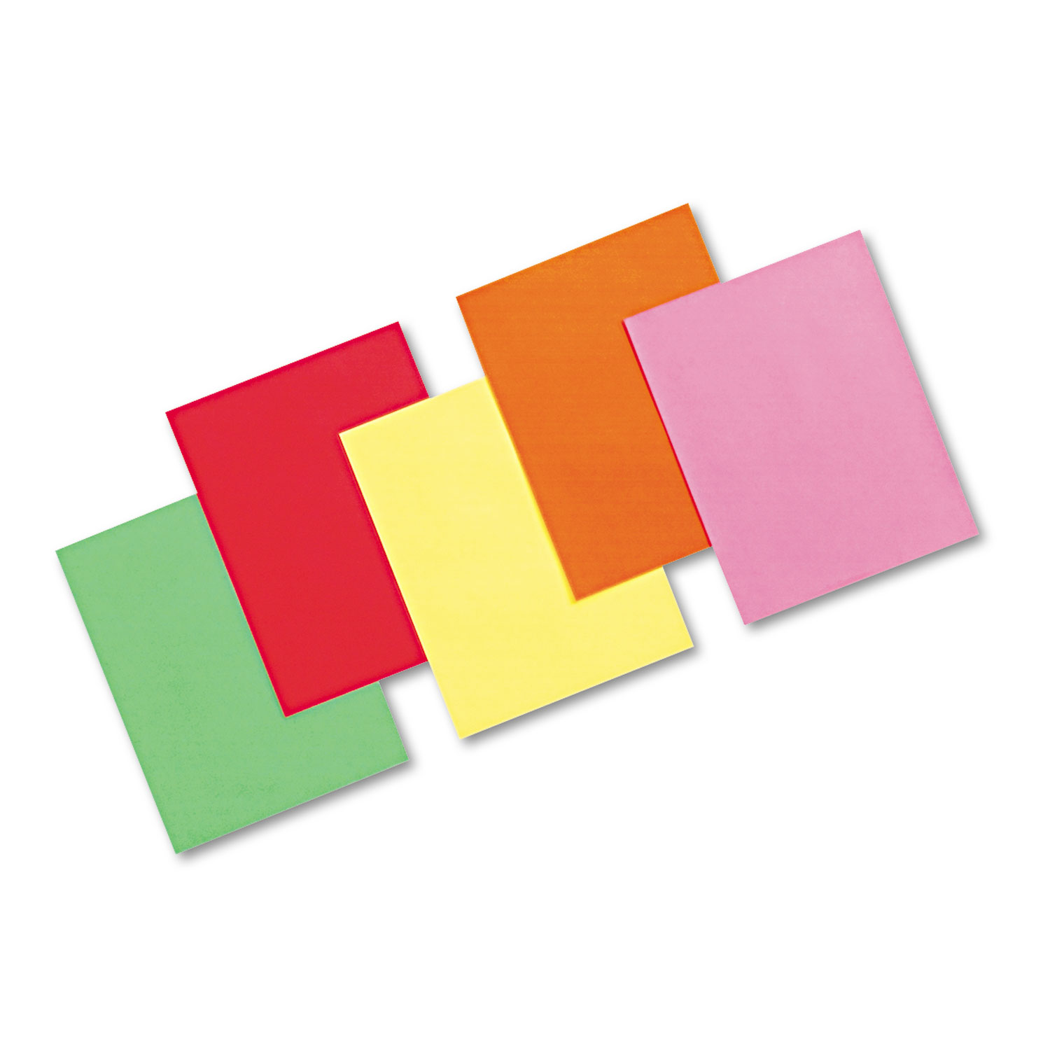 Array Colored Bond Paper, 24lb, 8-1/2 x 11, Assorted Brights, 500 Sheets/Ream