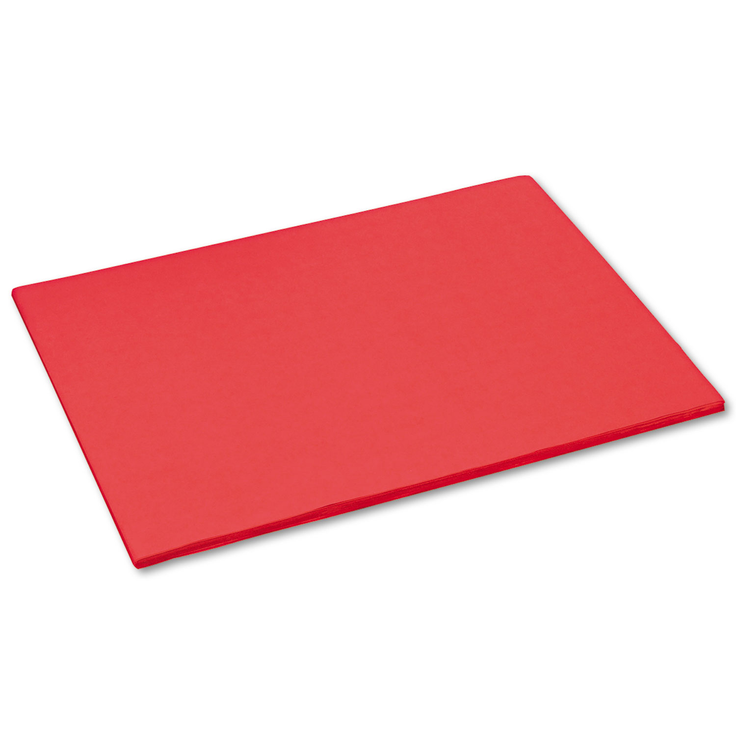 Tru-Ray Construction Paper, 76 lbs., 18 x 24, Red, 50 Sheets/Pack