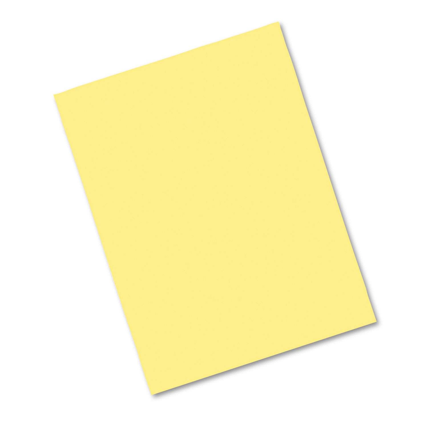  Pacon 103457 Riverside Construction Paper, 76lb, 18 x 24, Yellow, 50/Pack (PAC103457) 