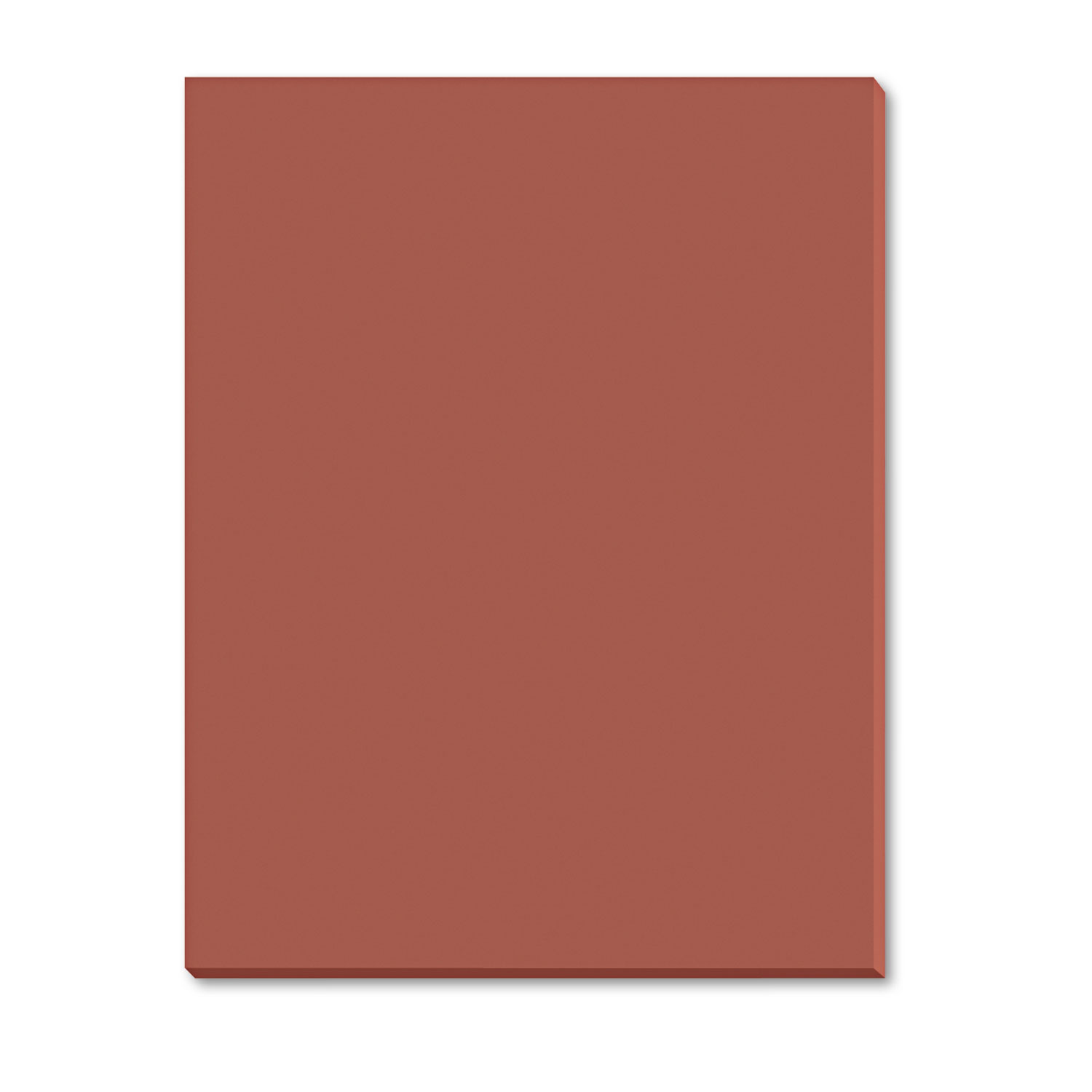 Riverside Construction Paper, 76 lbs., 18 x 24, Brown, 50 Sheets/Pack