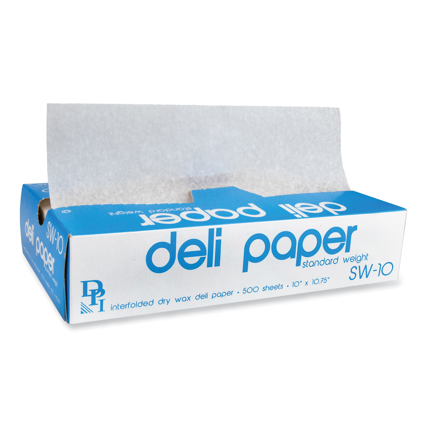 Interfolded Deli Sheets, 10.75 x 10, Standard Weight, 500 Sheets/Box, 12  Boxes/Carton - Egyptian Workspace Partners
