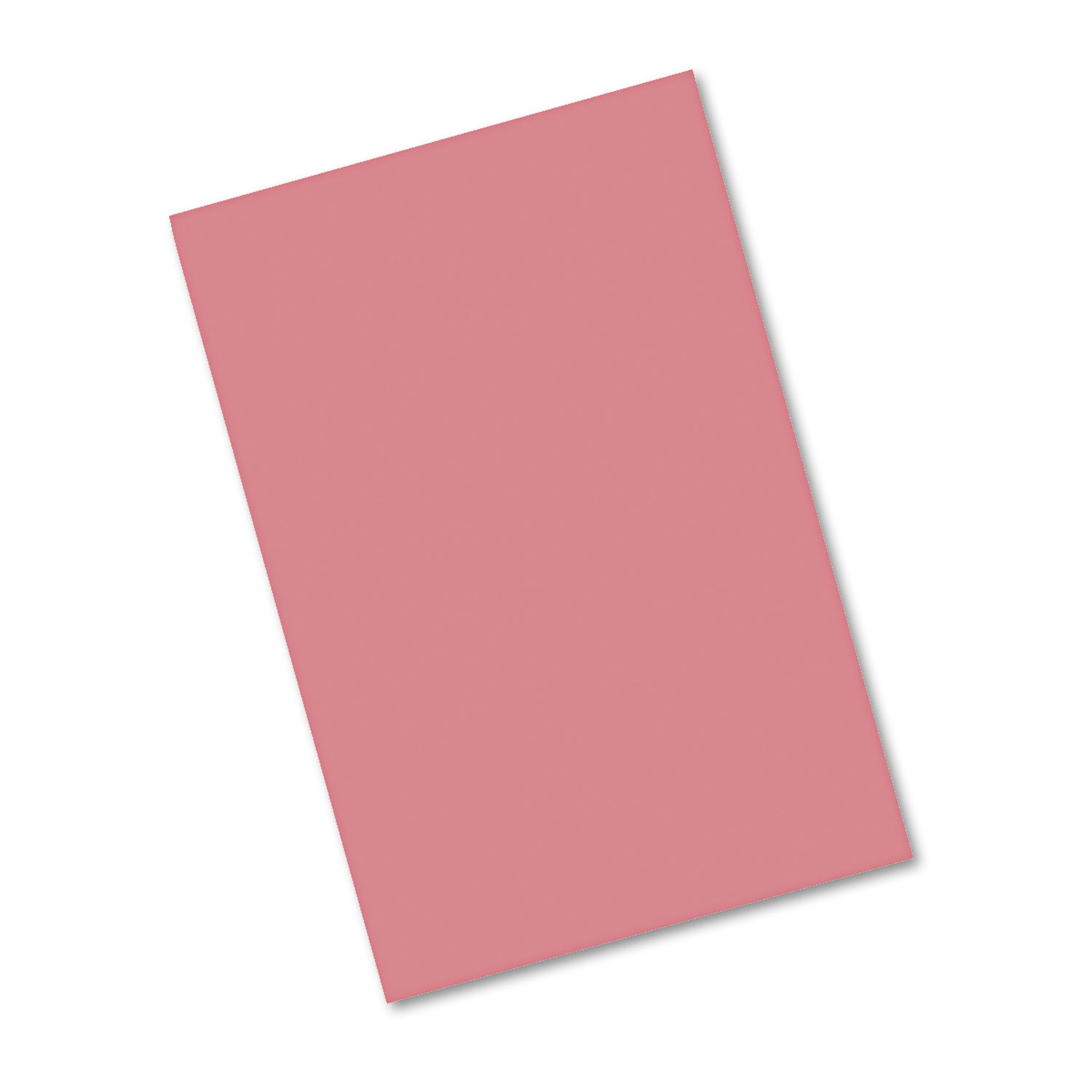 Riverside Construction Paper, 76 lbs., 12 x 18, Raspberry, 50 Sheets/Pack