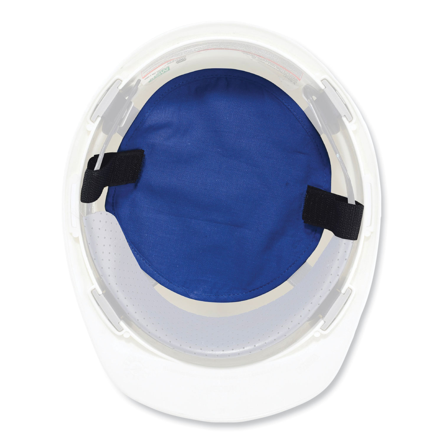 Chill-Its 6715 Hard Hat Cooling Pad – Polymers, 7 x 6.5, Blue